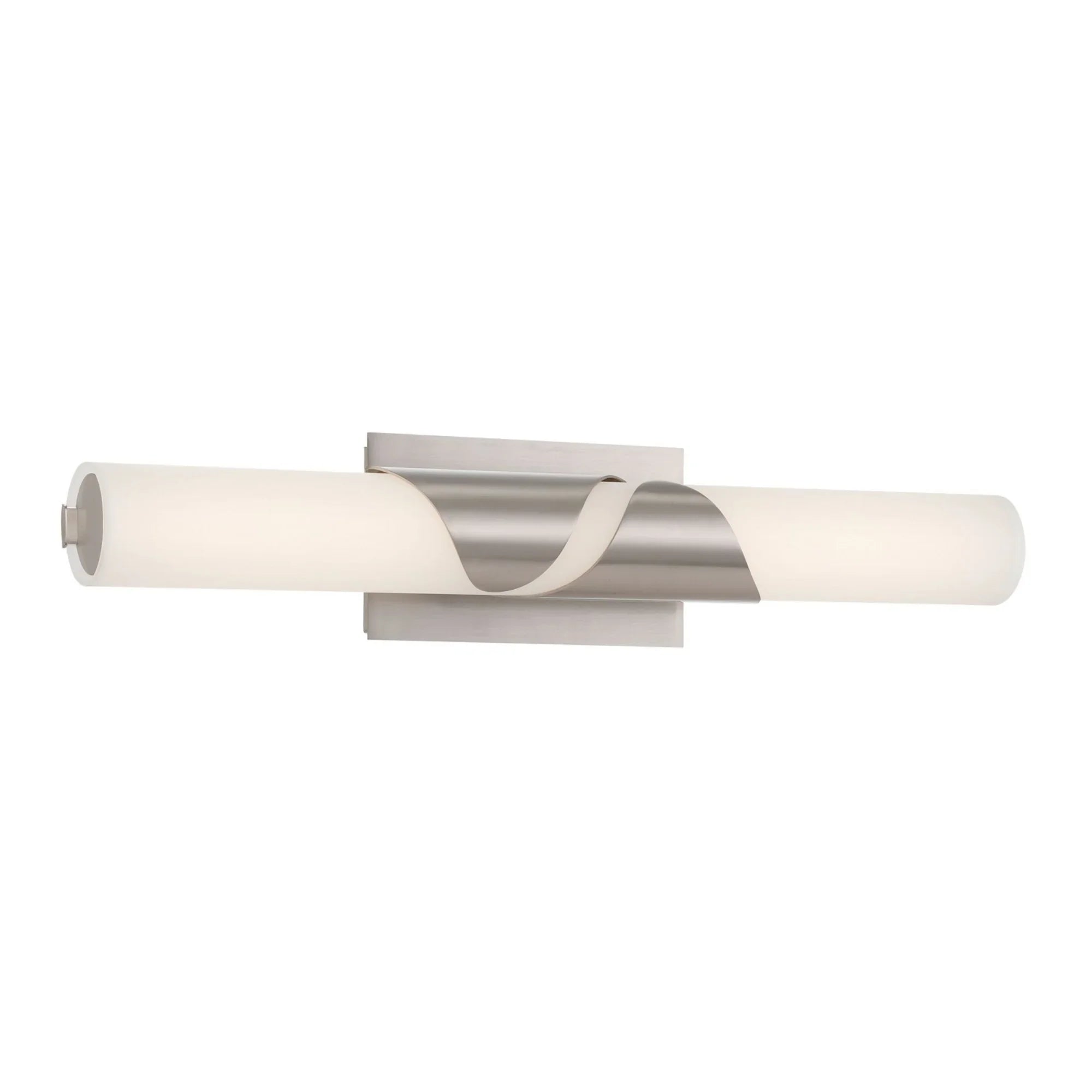 Grafton 24" LED Bathroom Vanity Light, Brushed Nickel Finish - Bees Lighting