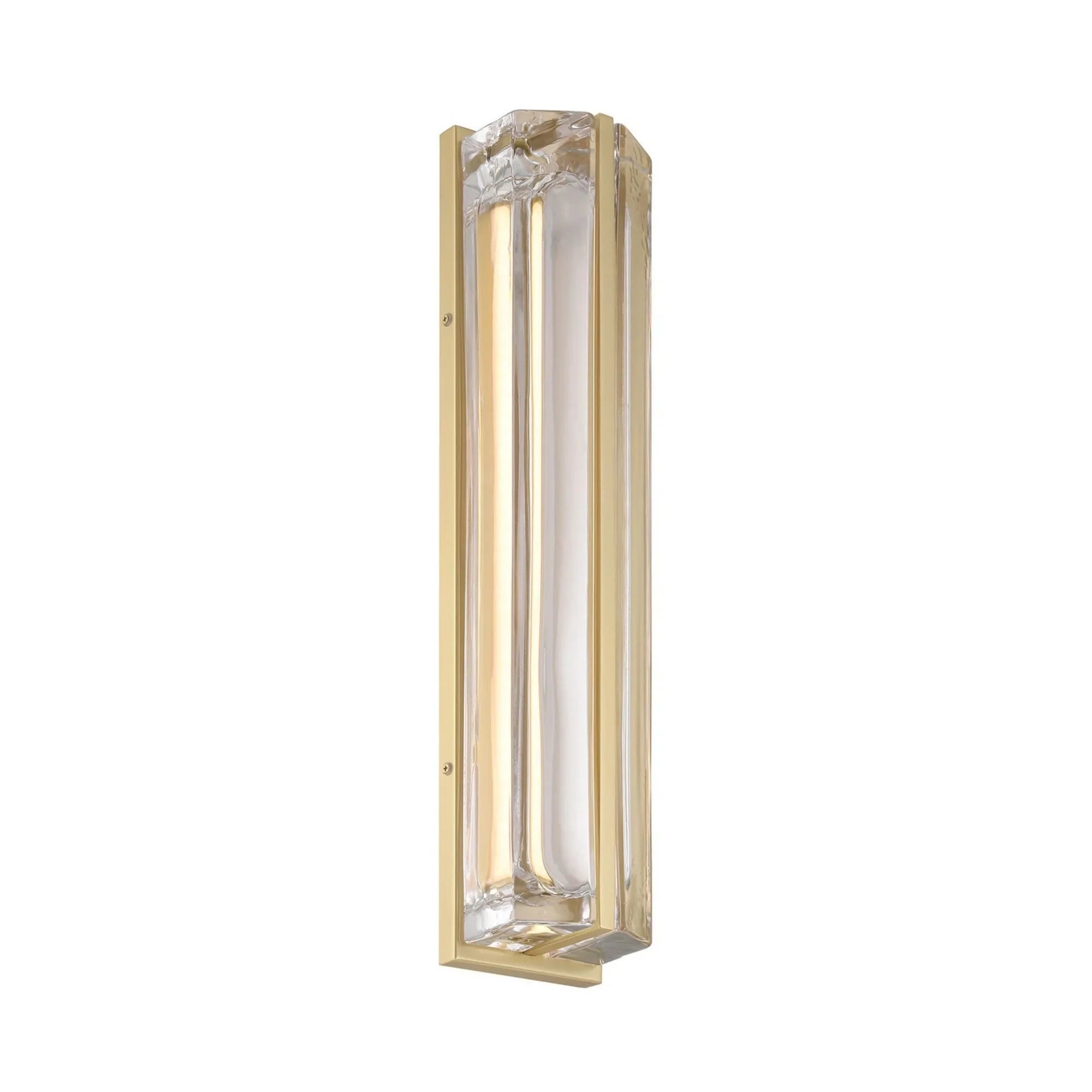 Langferd 24" LED Outdoor Wall Sconce, Gold Finish - Bees Lighting