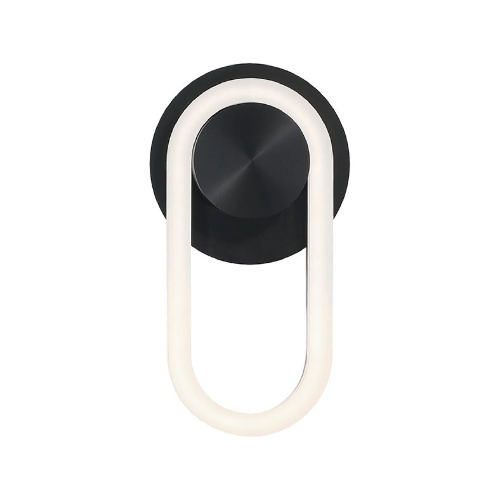 Swing 14" LED Outdoor Wall Sconce, Black Finish - Bees Lighting