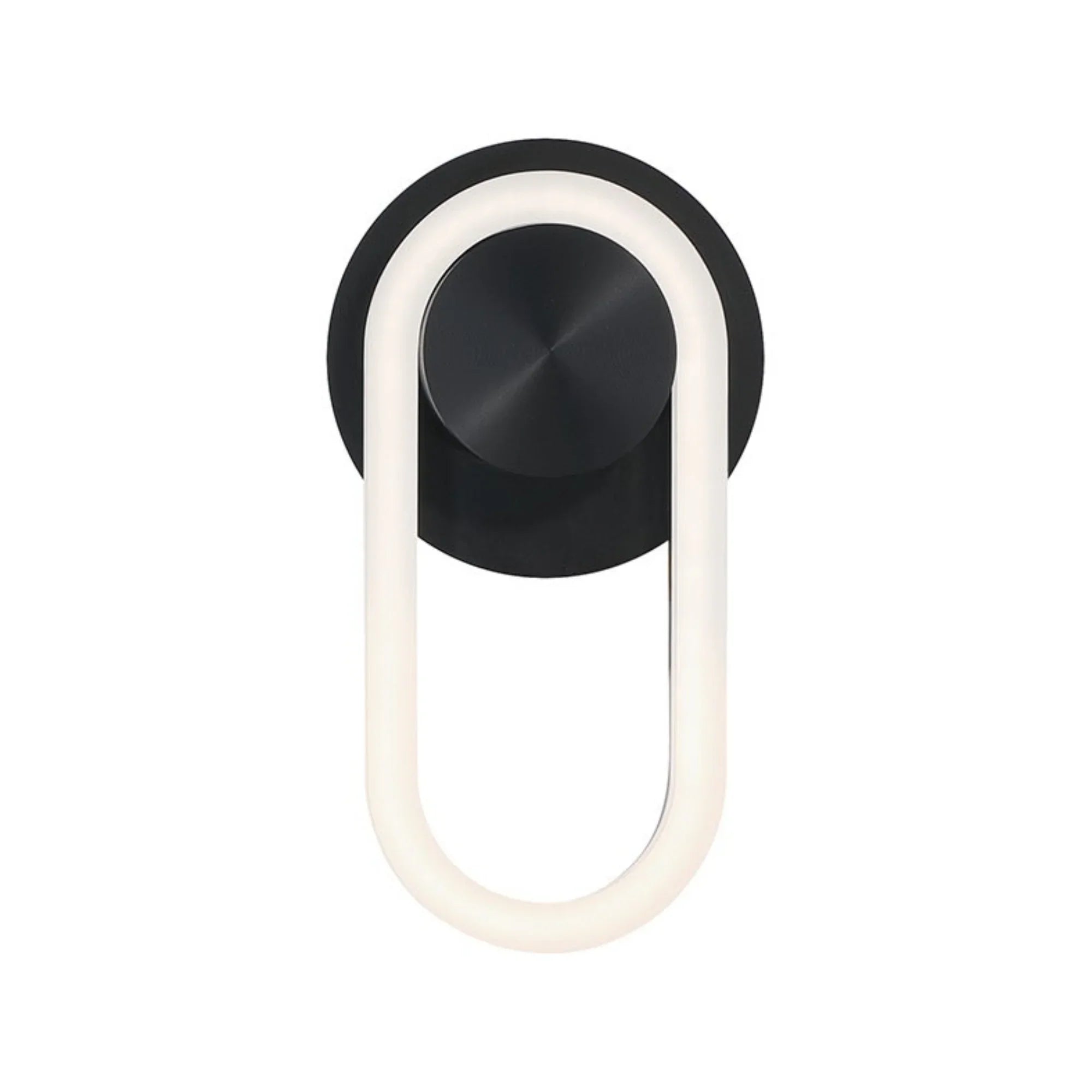 Swing 14" LED Outdoor Wall Sconce, Black Finish - Bees Lighting