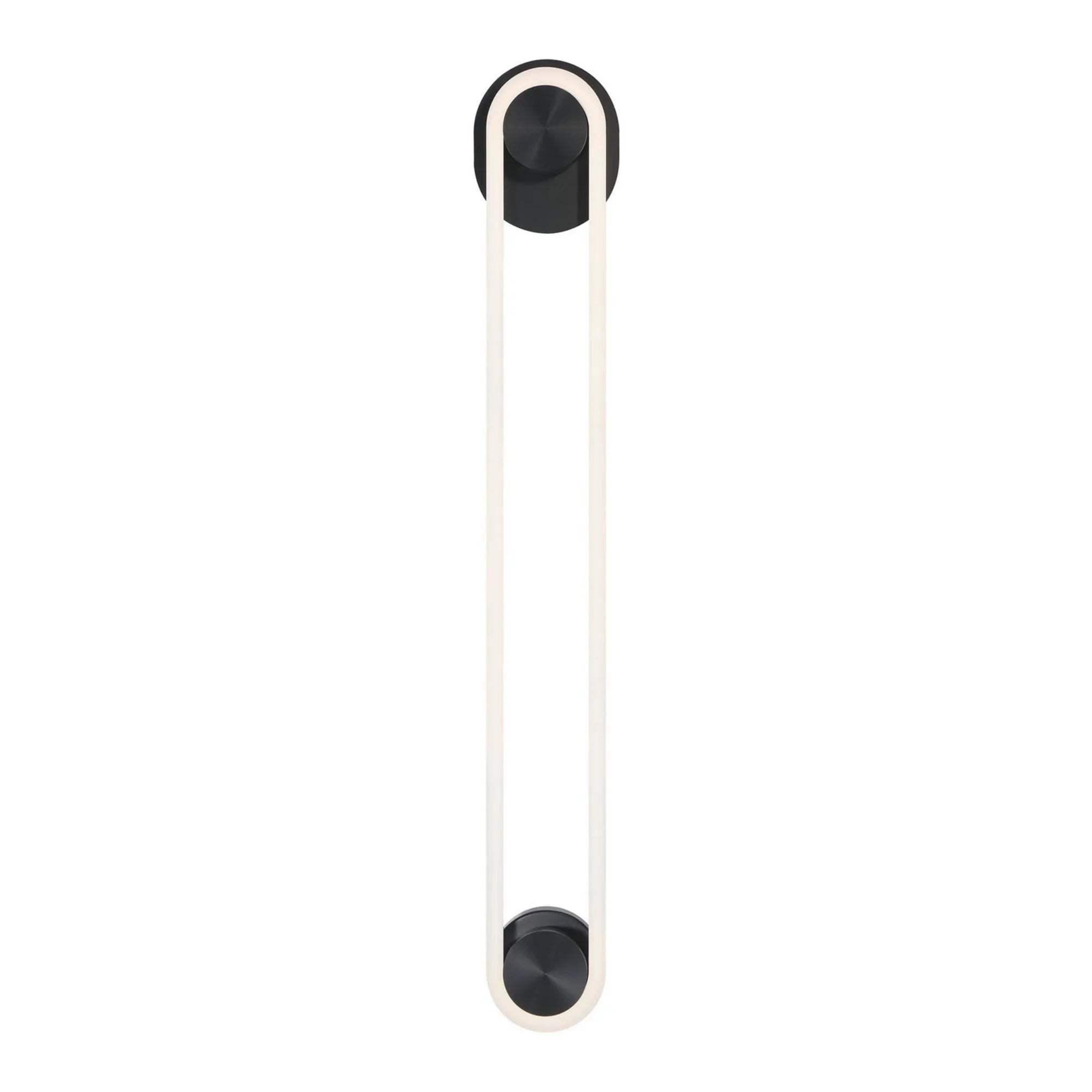 Swing 36" LED Outdoor Wall Sconce, Black Finish - Bees Lighting