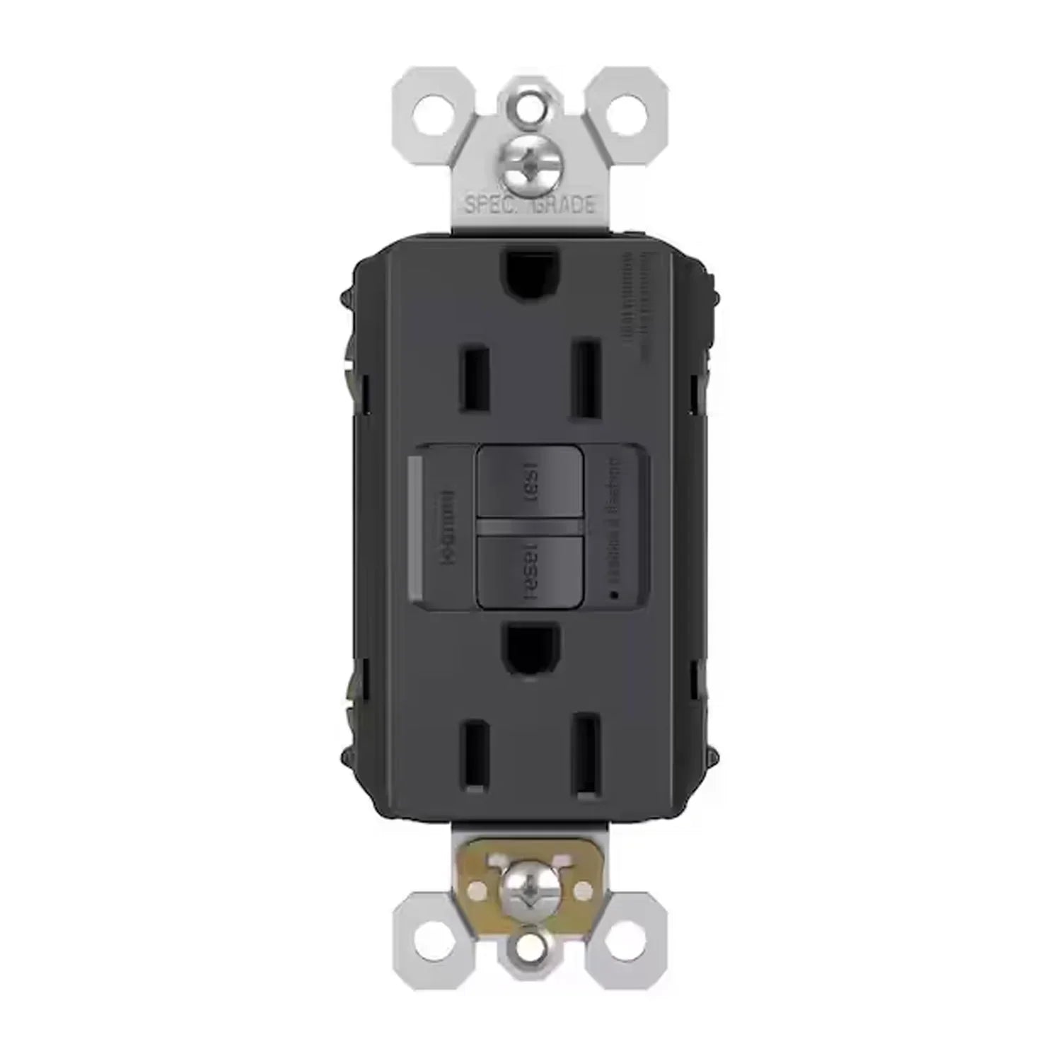 radiant Tamper-Resistant 15A Duplex Self-Test GFCI Receptacle - Bees Lighting