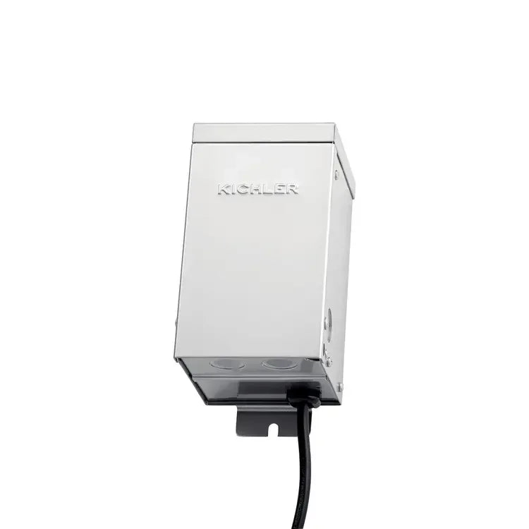 12V AC Landscape Transformer 75W, Stainless Steel