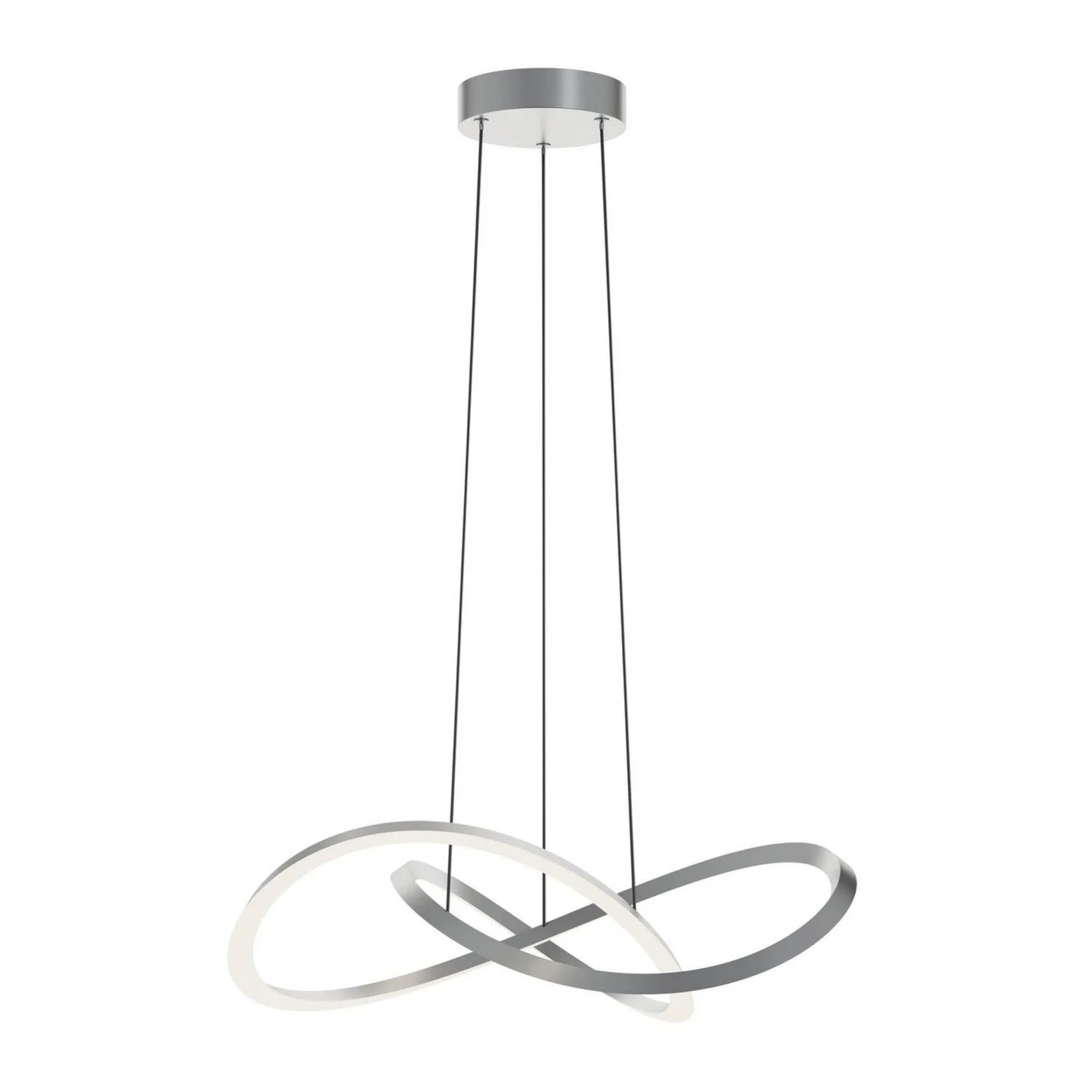 Celeste 24" LED Pendant, Satin Nickel Finish - Bees Lighting