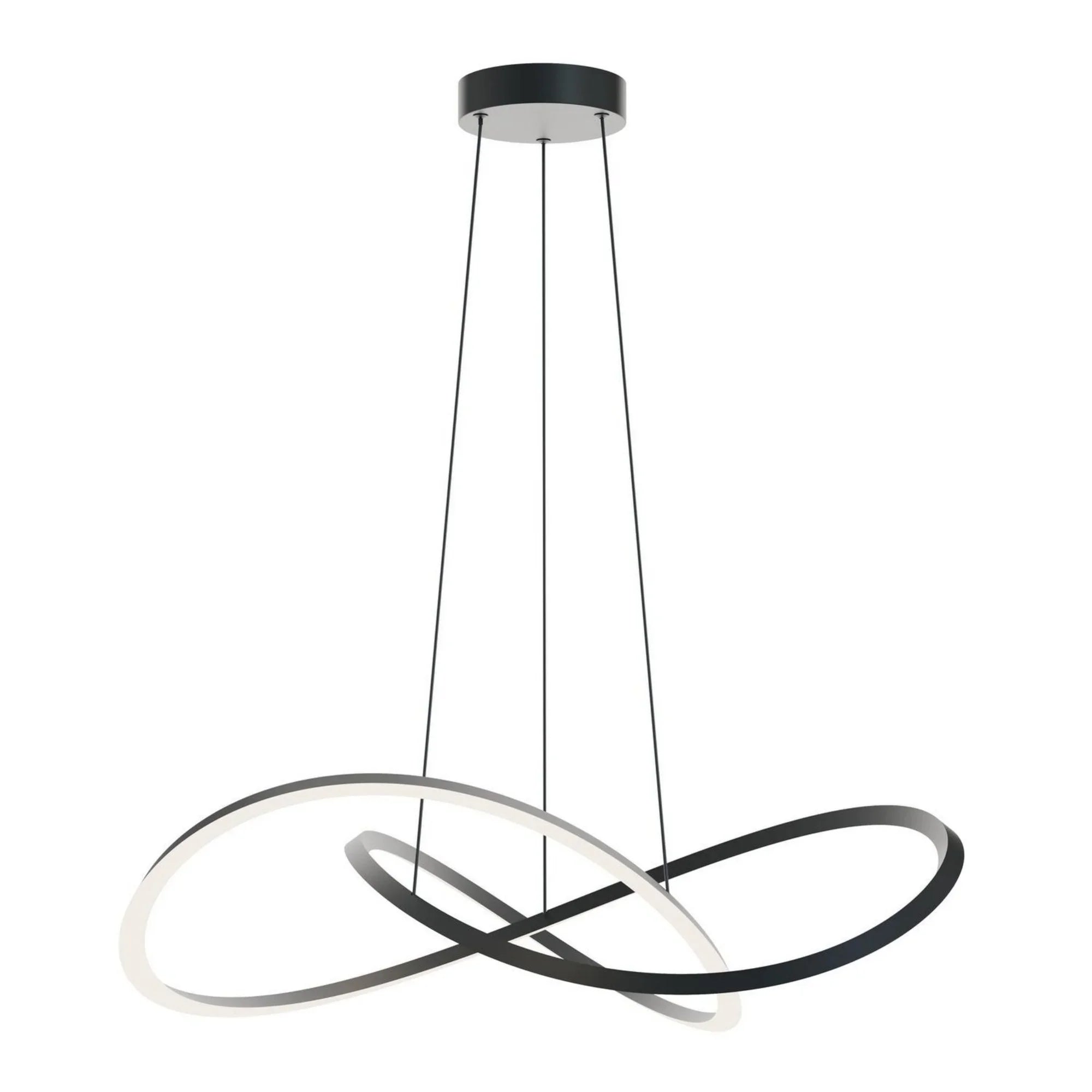 Celeste 32" LED Pendant, Black Finish - Bees Lighting