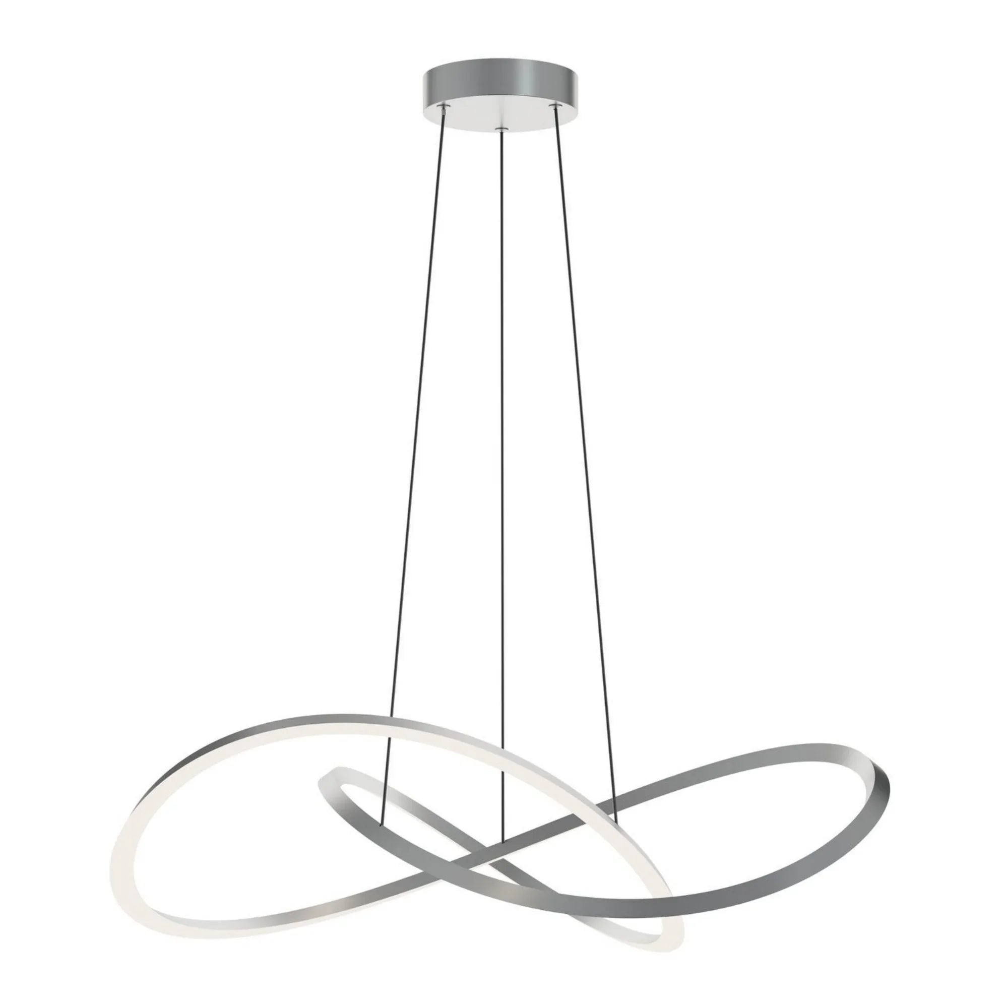 Celeste 32" LED Pendant, Satin Nickel Finish - Bees Lighting