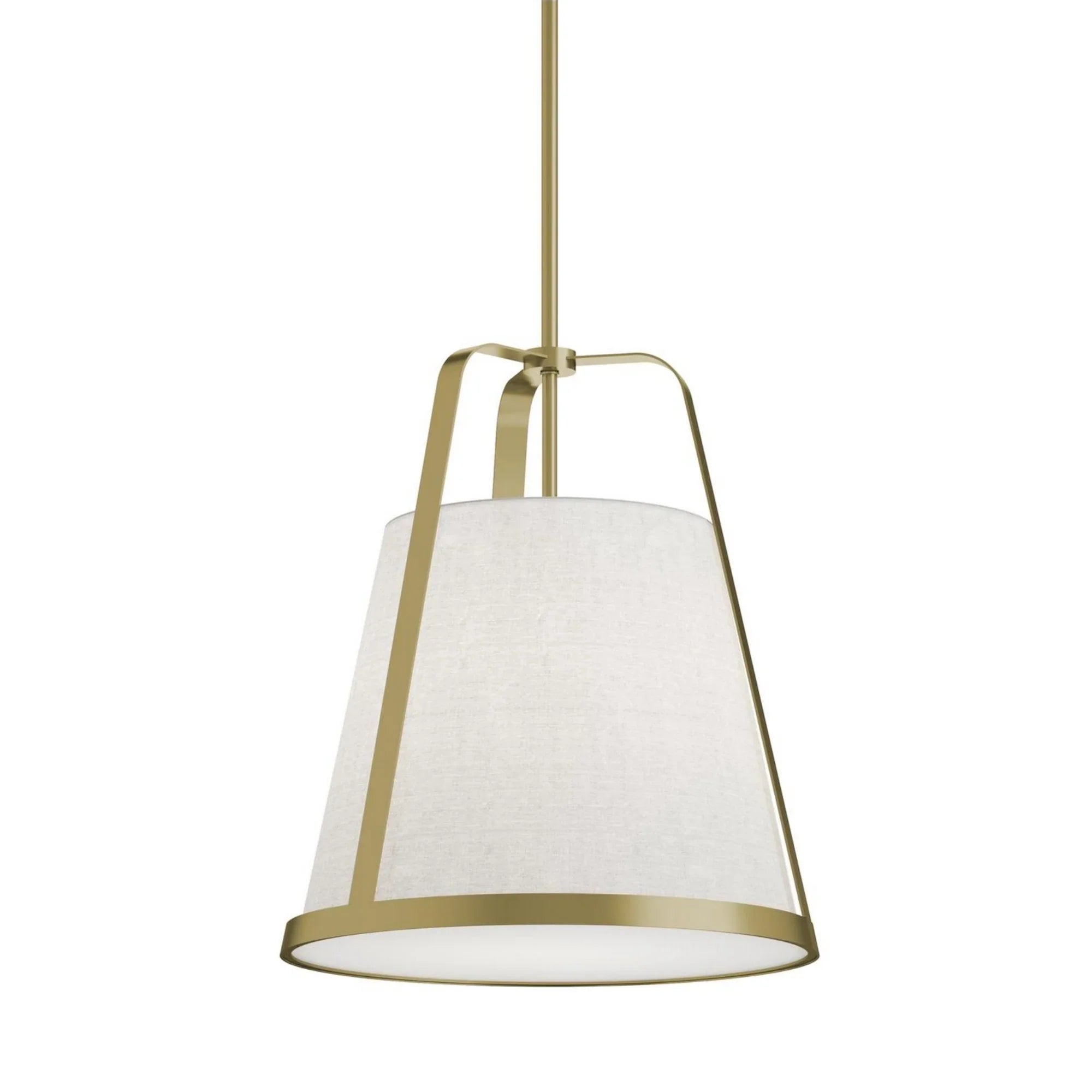 Lizzette 18" Pendant, Light Antique Brass Finish - Bees Lighting