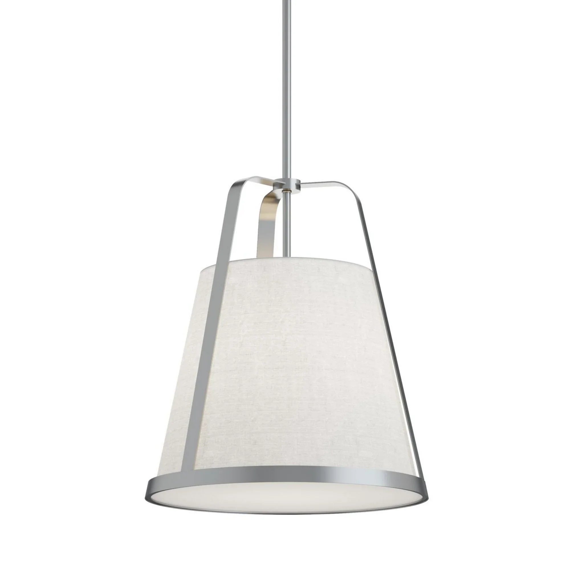 Lizzette 18" Pendant, Satin Nickel Finish - Bees Lighting