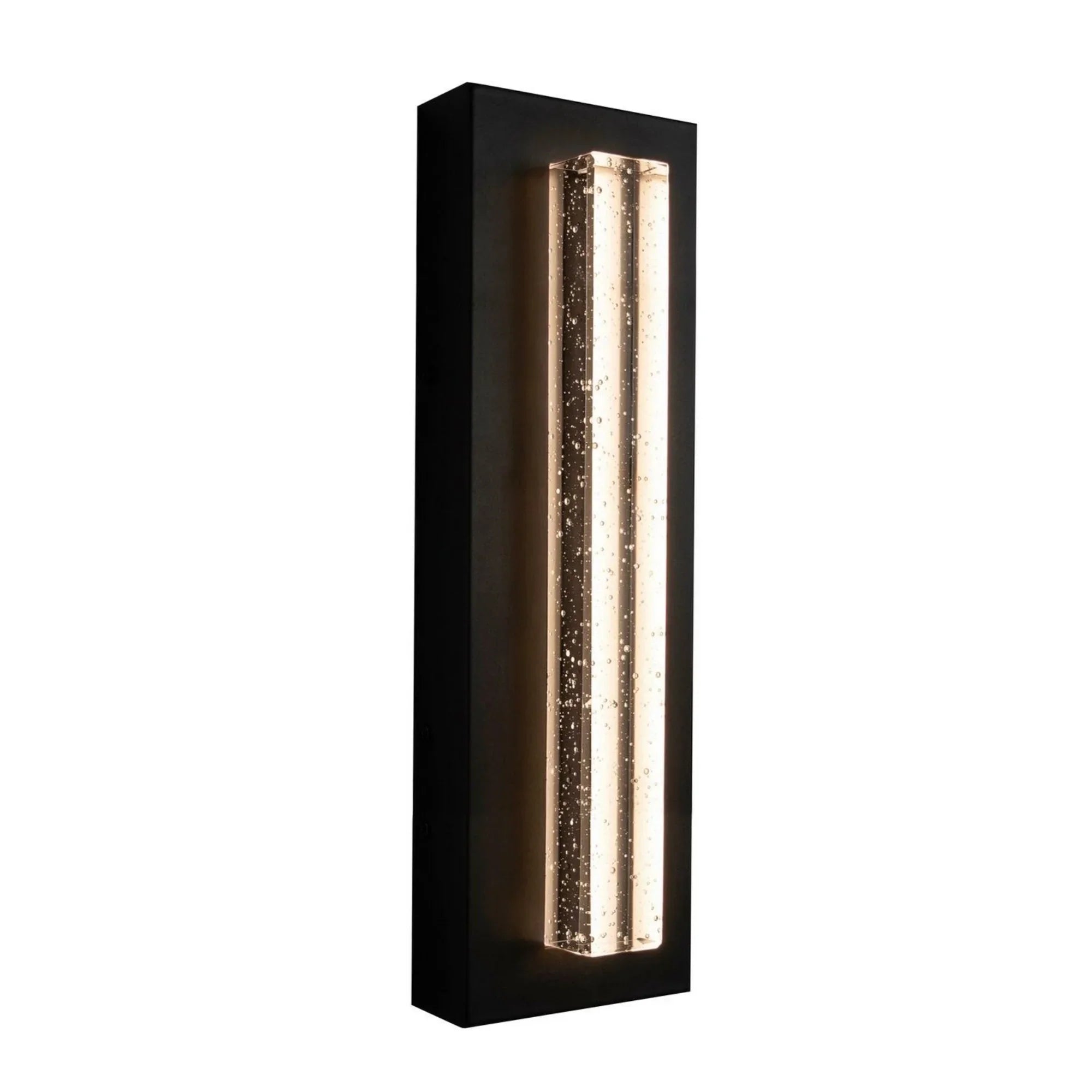 Beam 18" LED Outdoor Wall Sconce, Black Finish - Bees Lighting