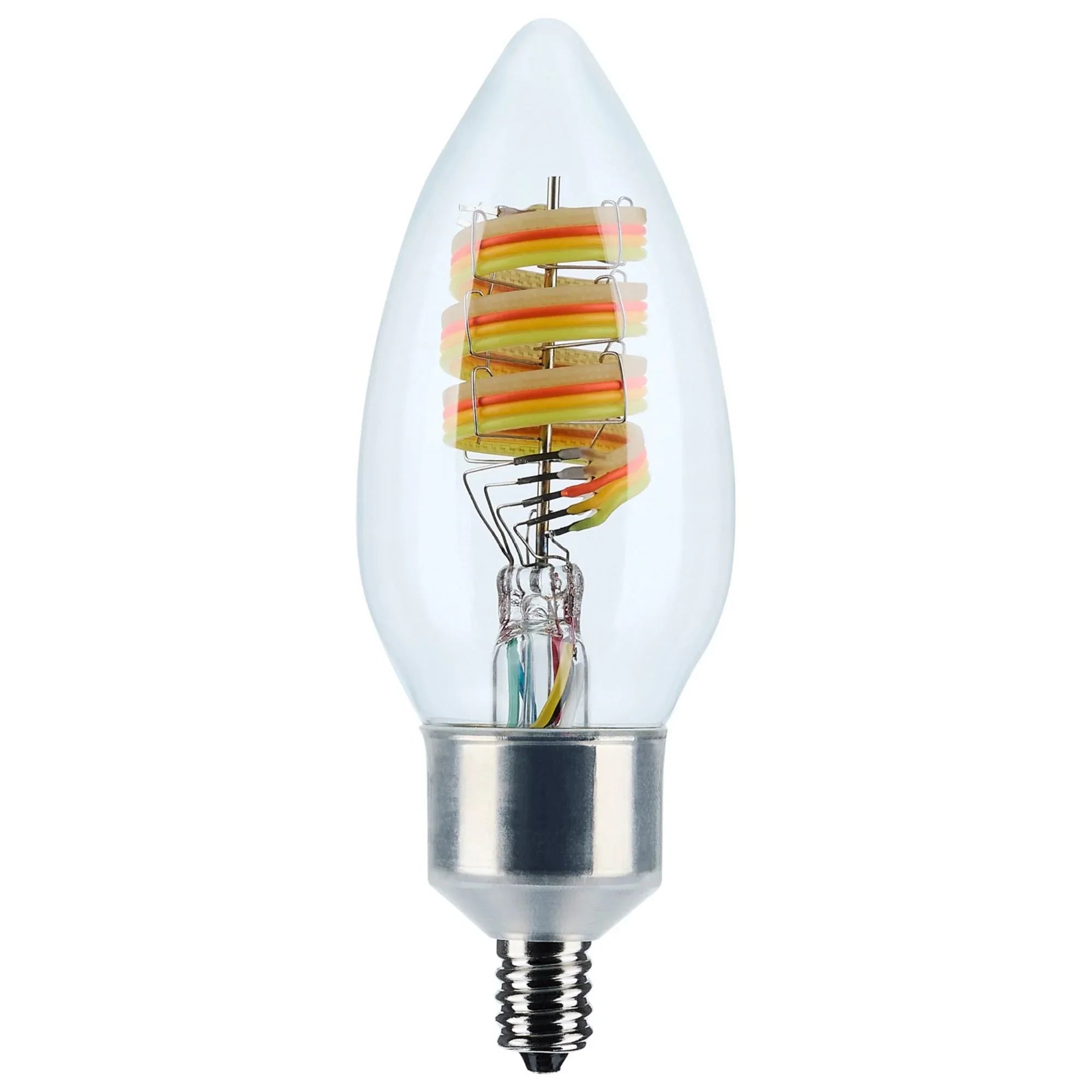 Starfish B11 WiFi Smart LED Bulb, 4W. 300Lm, RGB & Tunable White, Candelabra Base - Bees Lighting