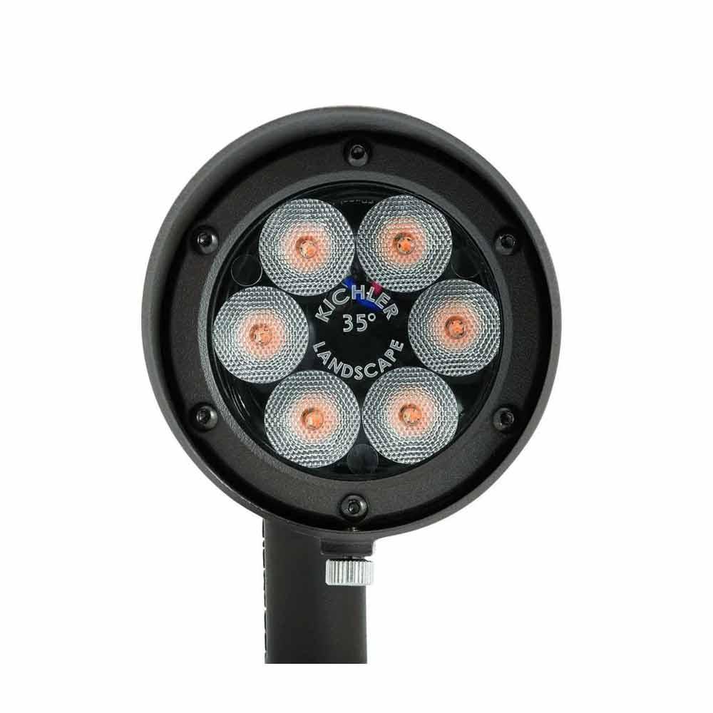 LED Accent Spot Light, 3000K, 10 Degree, Textured Black - Bees Lighting