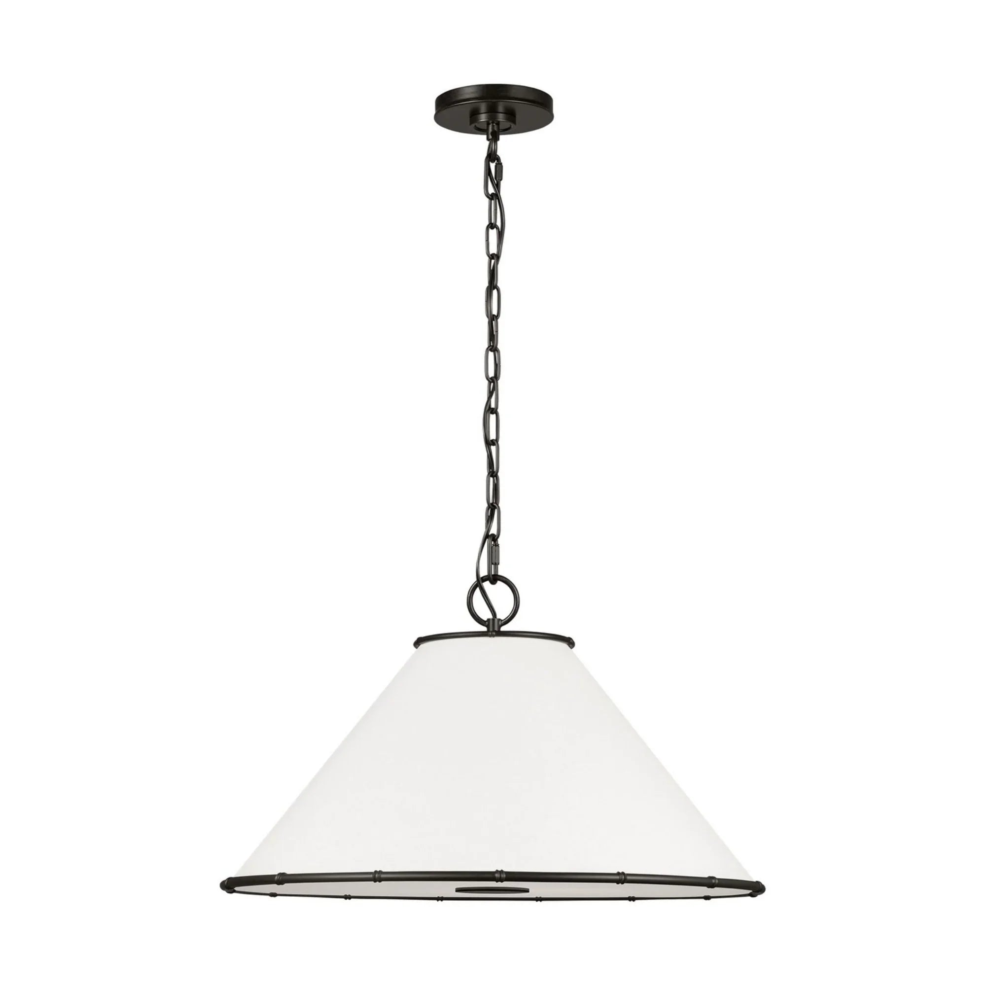 Aldric 22" Medium Pendant, Aged Iron Finish - Bees Lighting