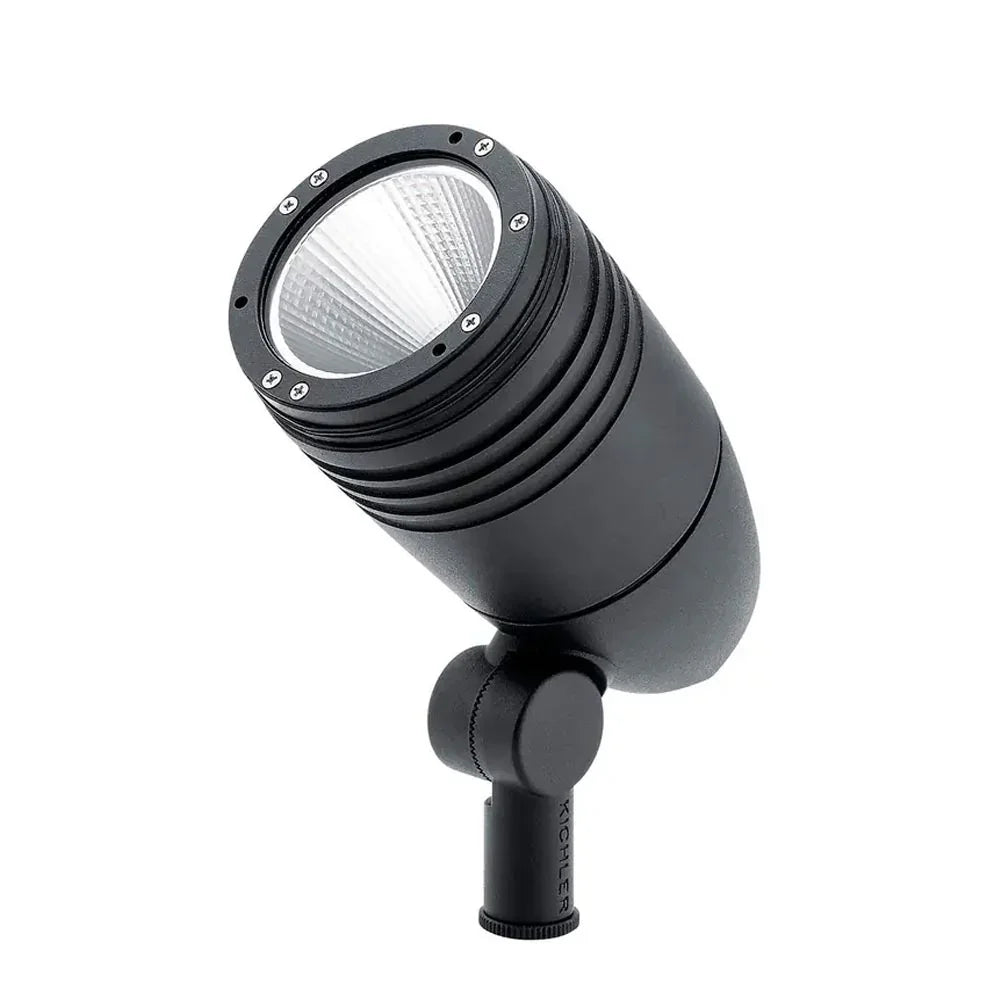 120V LED Integrated Spot Light, 3000K, 15 Degree, Textured Black - Bees Lighting