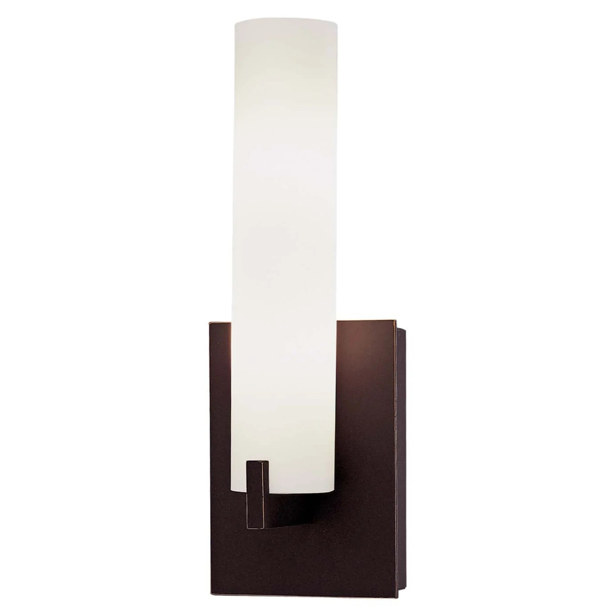 Tube 13" 2-Light Wall Sconce, Dark Restoration Bronze Finish - Bees Lighting
