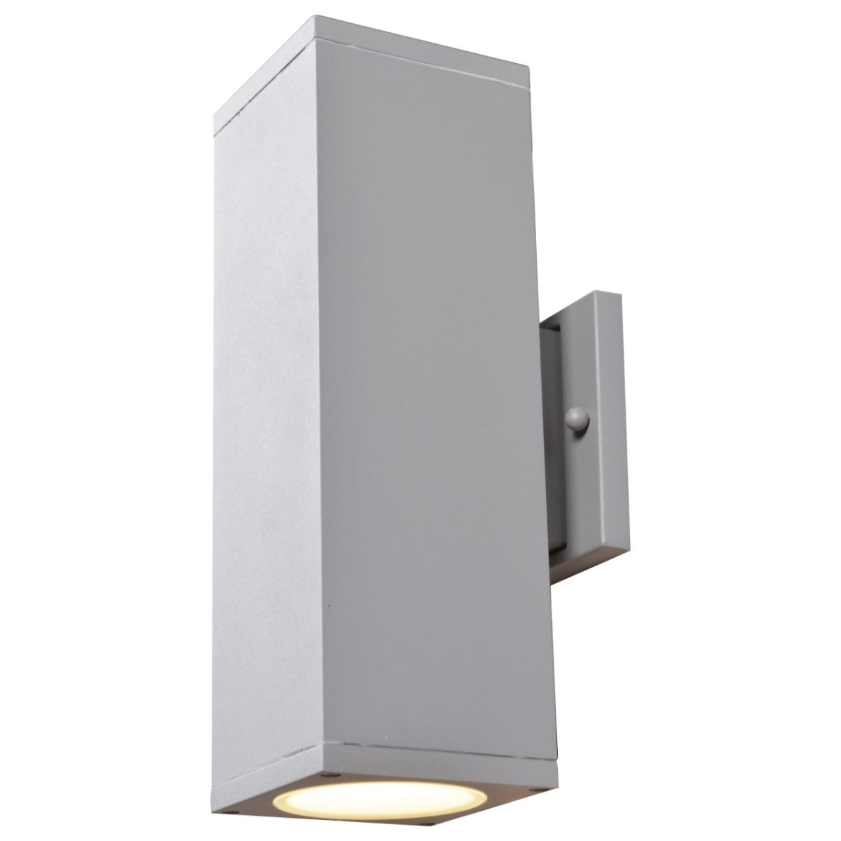 Bayside 12 in. LED Outdoor Wall Sconce Silver Finish - Bees Lighting