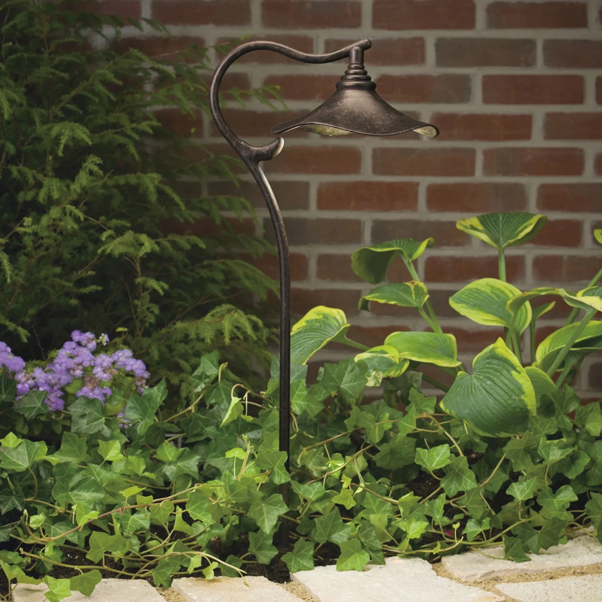 Cotswold 12V Path Light, Aged Bronze - Bees Lighting