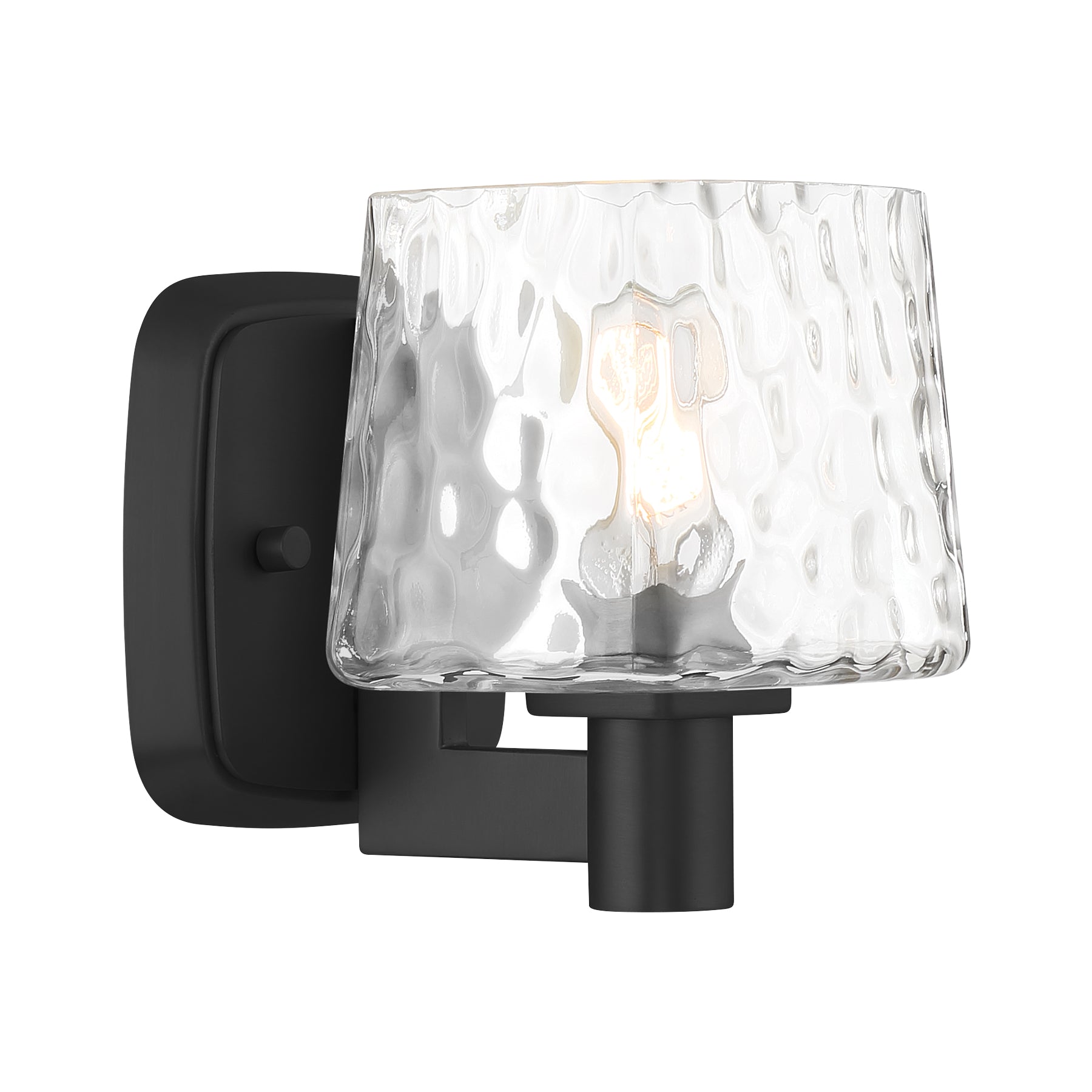 Drysdale 6" 1 Light Wall Sconce Black Finish - Bees Lighting