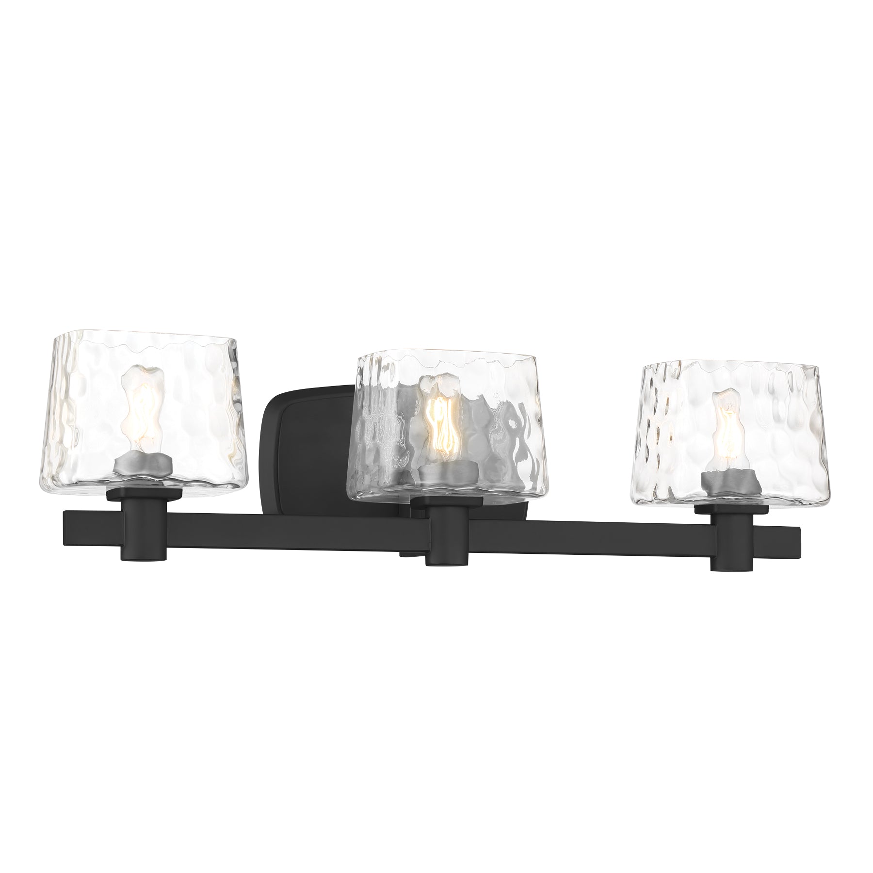Drysdale 24" 3 Lights Vanity Light Black Finish - Bees Lighting