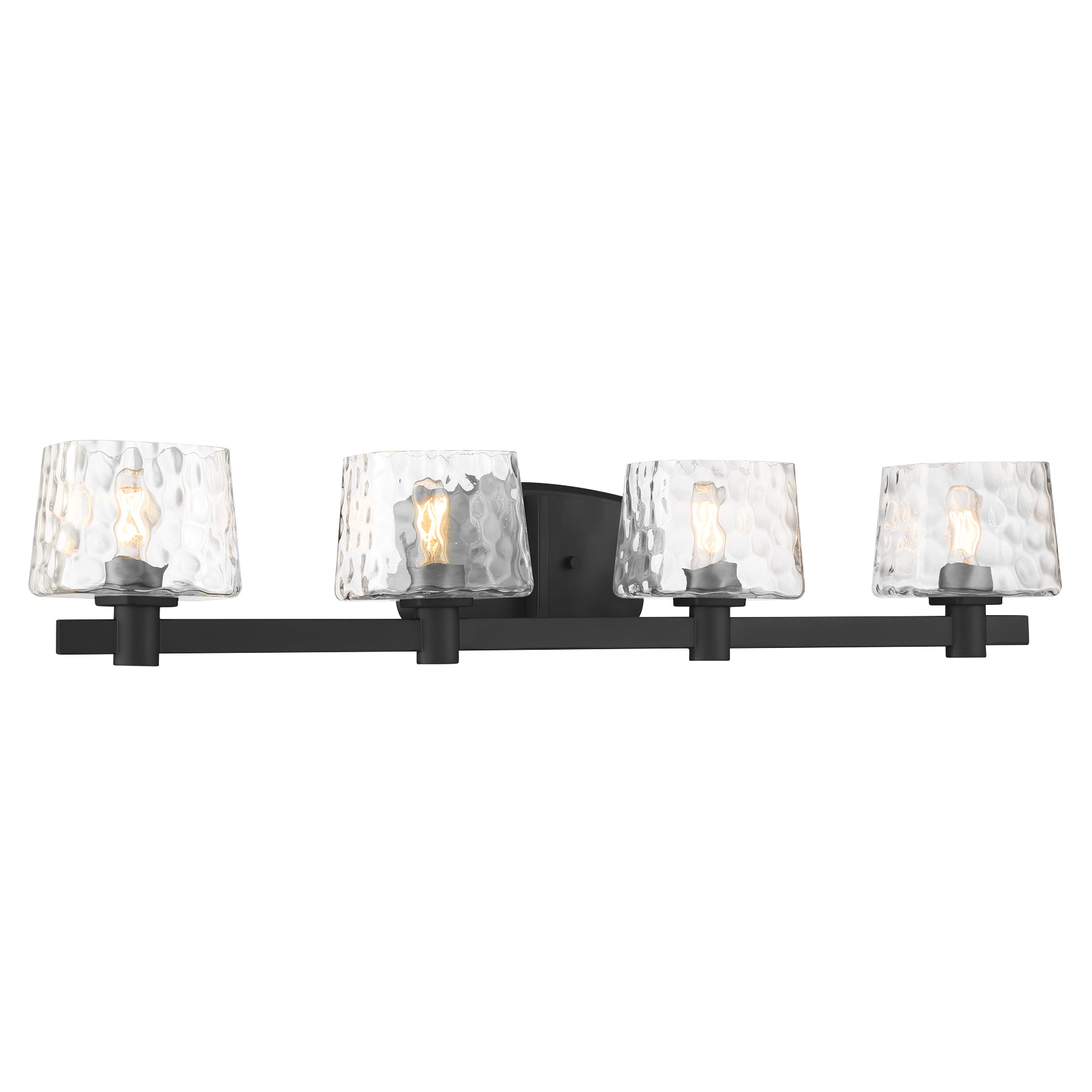 Drysdale 33" 4 Lights Vanity Light Black Finish - Bees Lighting