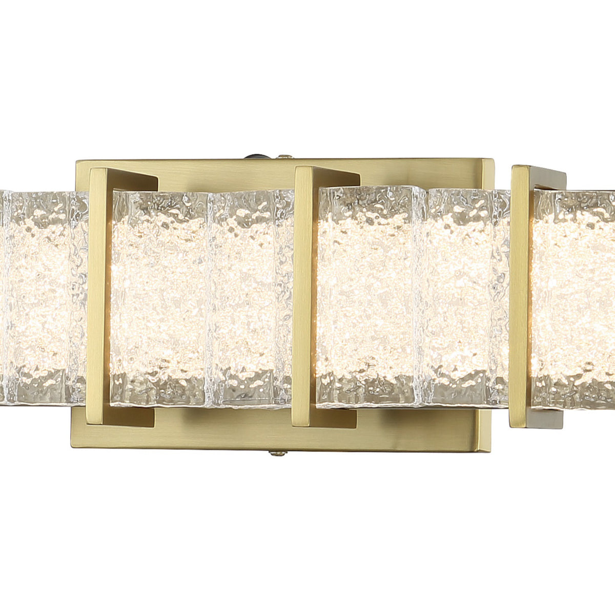 Servyn 34" 1 Light LED Bathroom Vanity Light Brass Finish - Bees Lighting