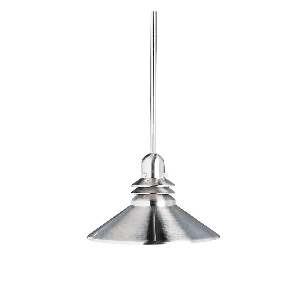 Grenoble 11 In. Pendant Light Nickel Finish - Bees Lighting