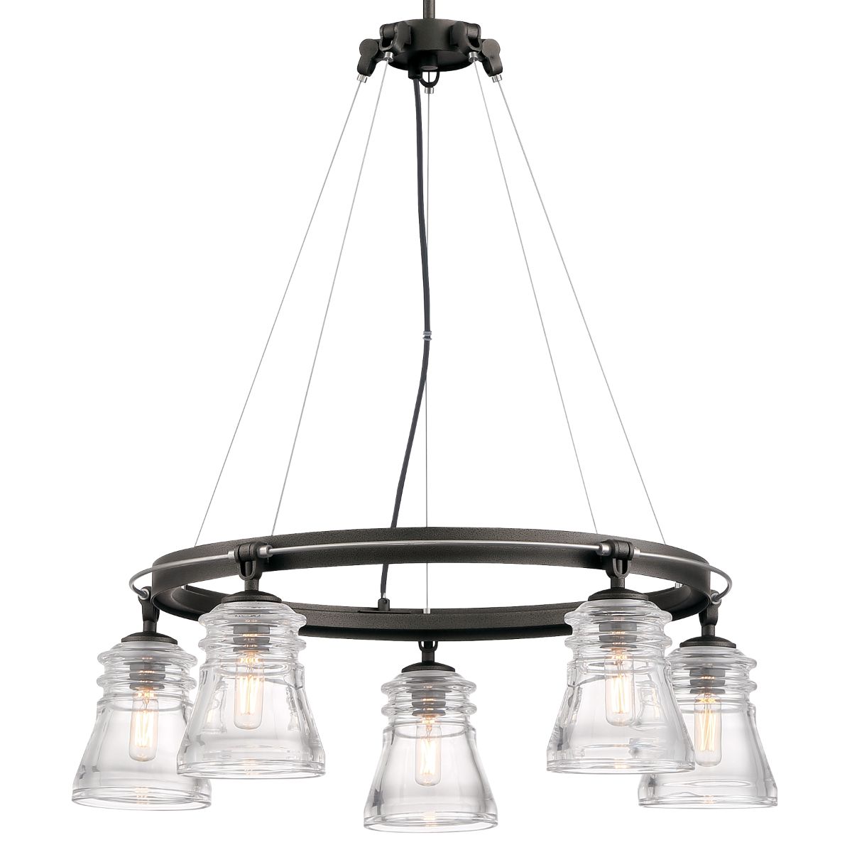 Graham Avenue Chandelier