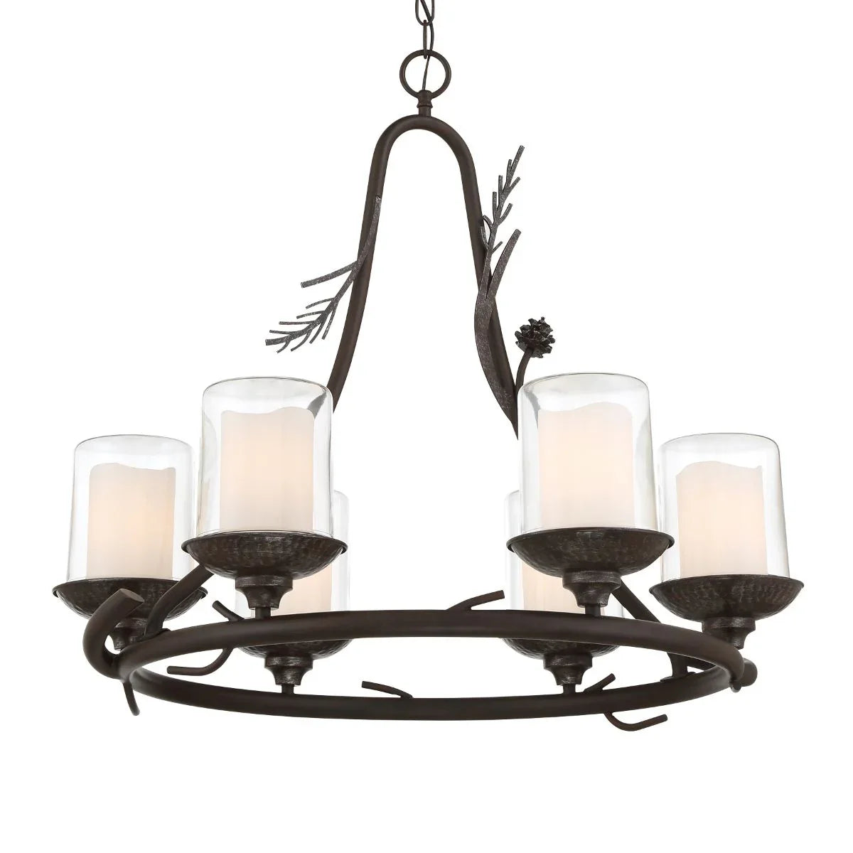 Ponderosa Ridge Chandelier - Bees Lighting
