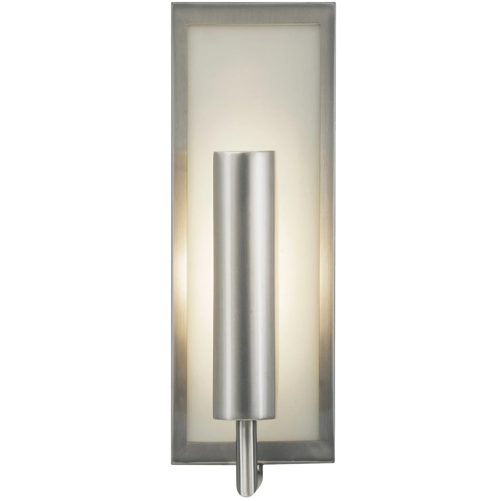 Mila 15" Wall Sconce, Brushed Steel Finish - Bees Lighting