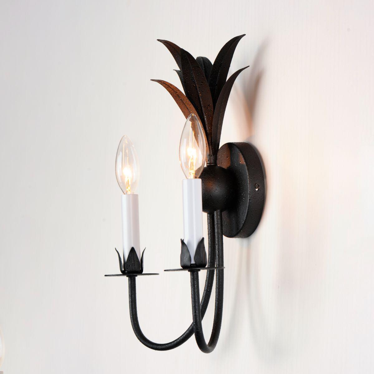 Paloma 16 in. 2 Lights Armed Sconce - Bees Lighting