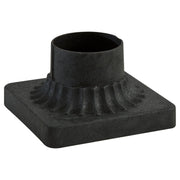 6" Pier Mount, Spanish Iron Finish - Bees Lighting