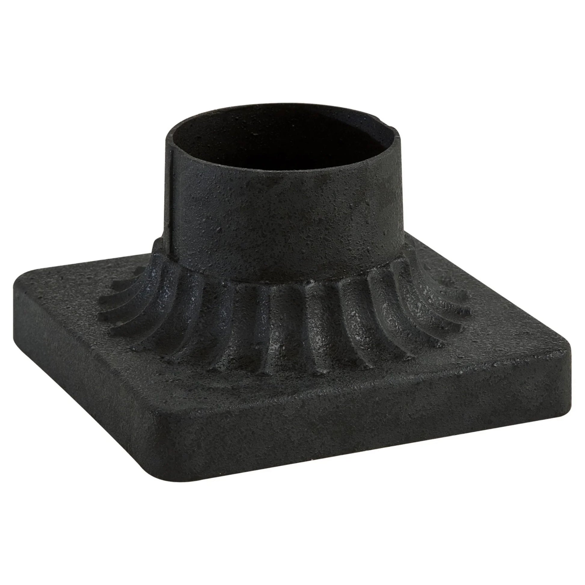 6" Pier Mount, Spanish Iron Finish - Bees Lighting