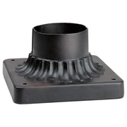 6" Pier Mount, Heritage Finish - Bees Lighting