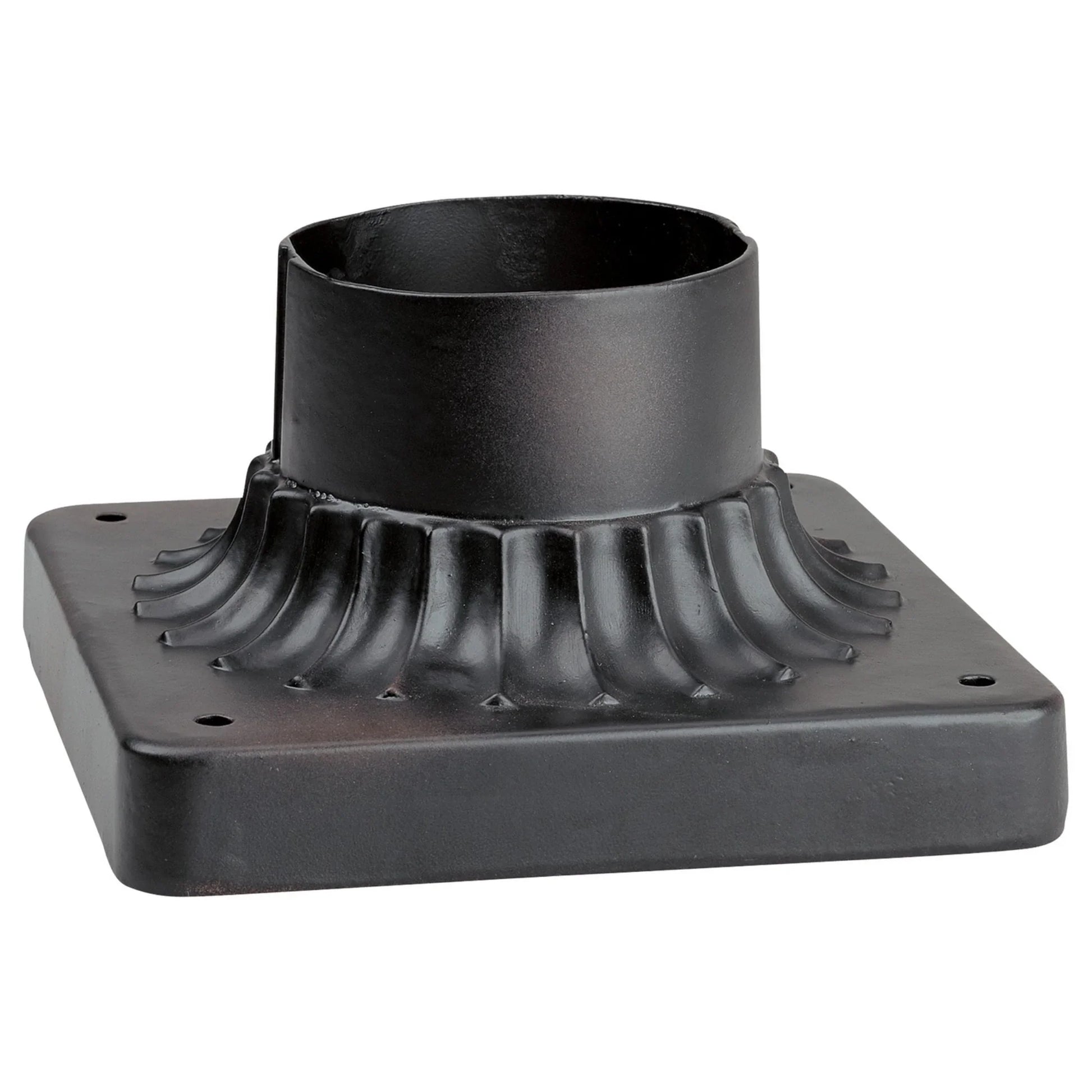 6" Pier Mount, Heritage Finish - Bees Lighting