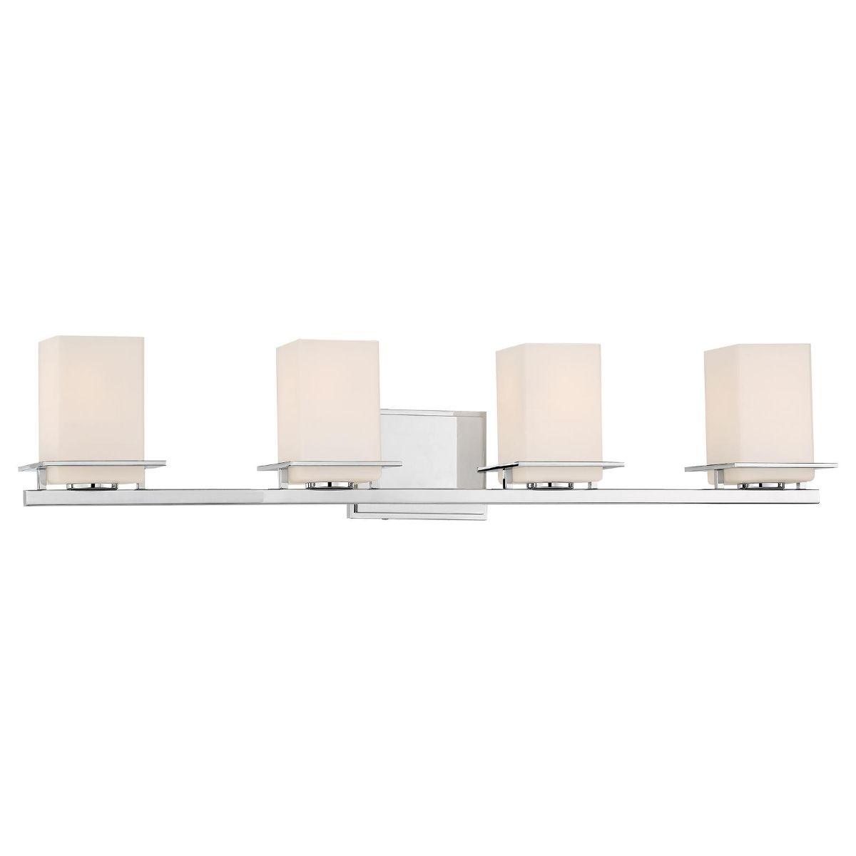 Tournee Bath 36 in. 4 Lights Vanity Light Chrome finish - Bees Lighting