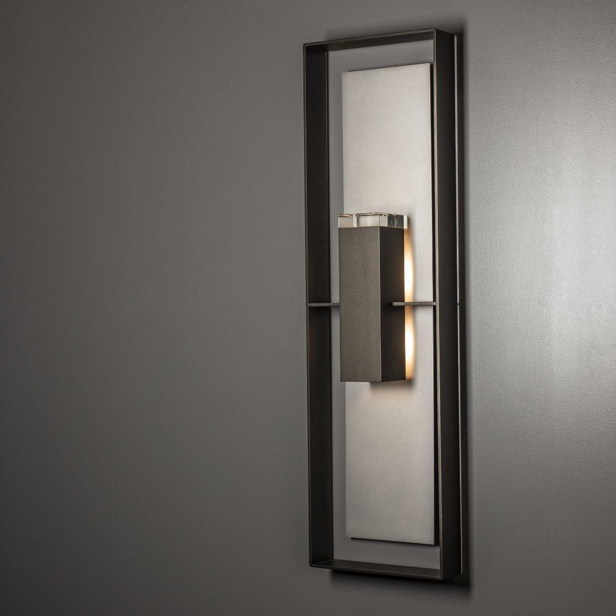 Shadow Box 45 In. 2 lights Outdoor Wall Sconce