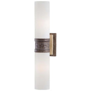 Compositions 19" 2-Light Wall Sconce, Aged Patina Iron Finish - Bees Lighting