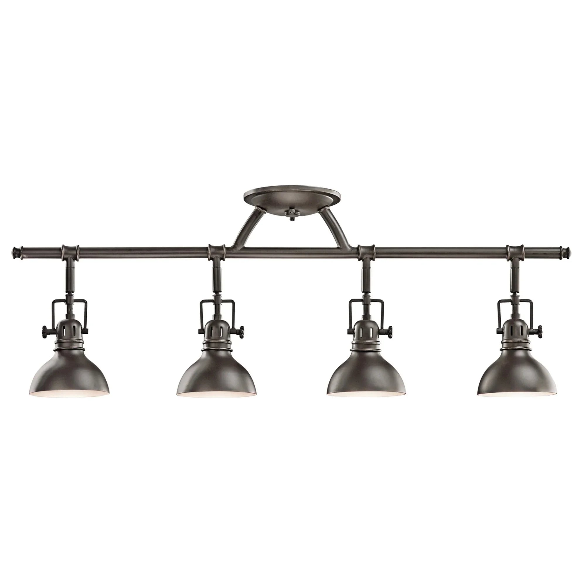 Hatteras Bay 31" 4-Light Fixed Rail Light, Olde Bronze Finish - Bees Lighting