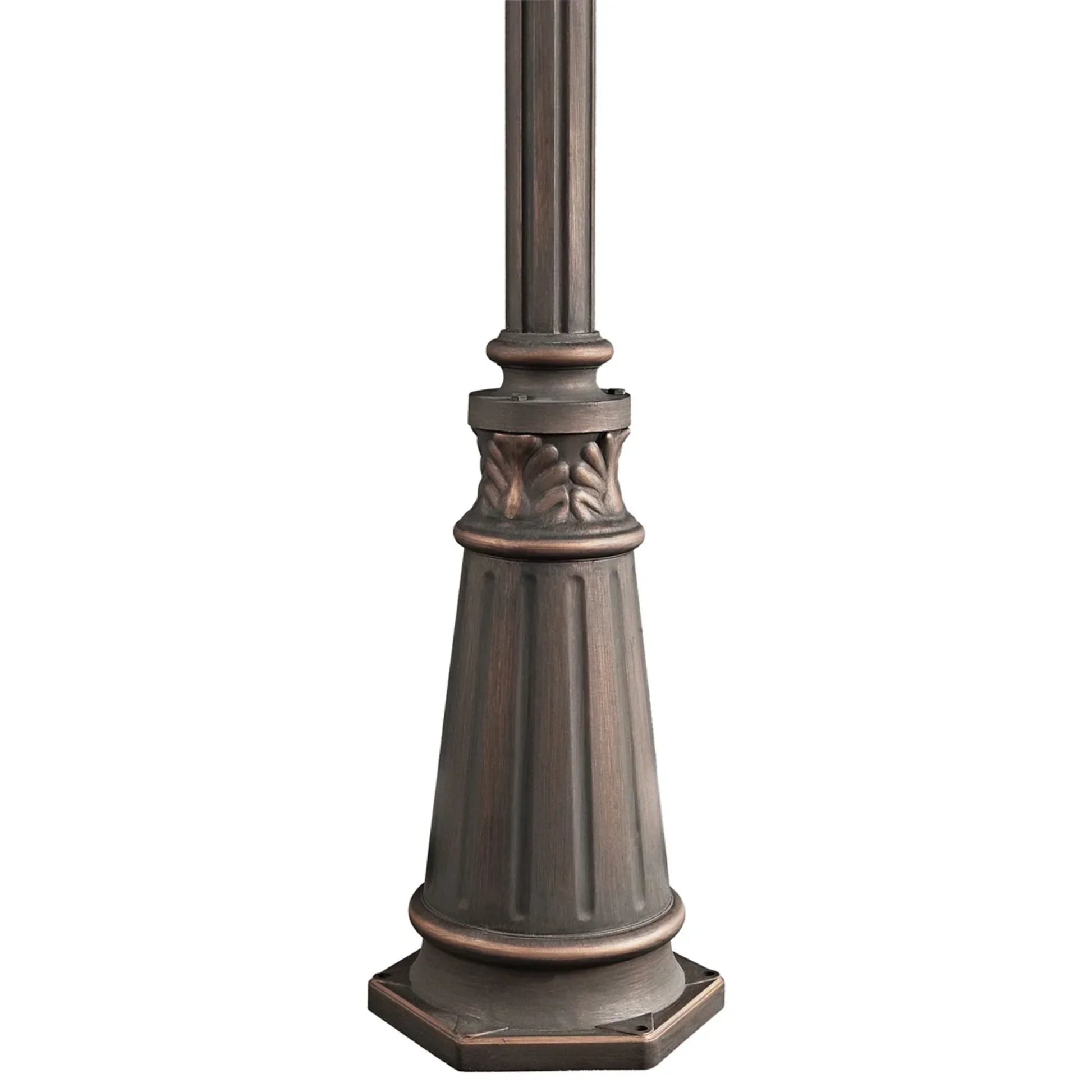 Kichler 6ft x 3 in Round Light Post - Bees Lighting