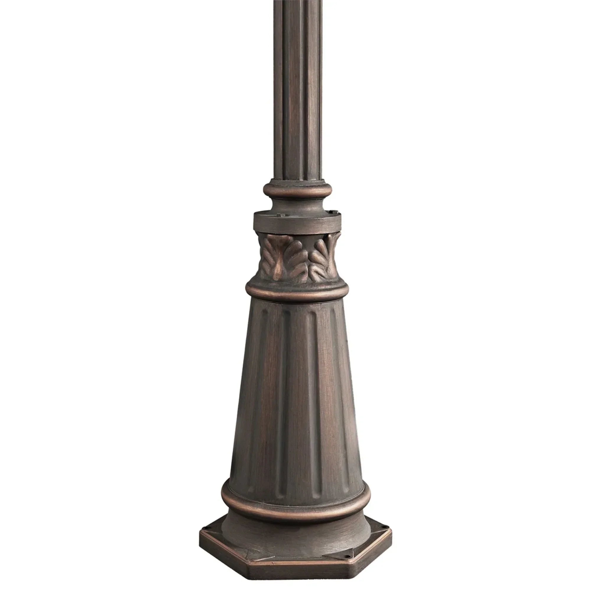 Kichler 6ft x 3 in Round Light Post - Bees Lighting
