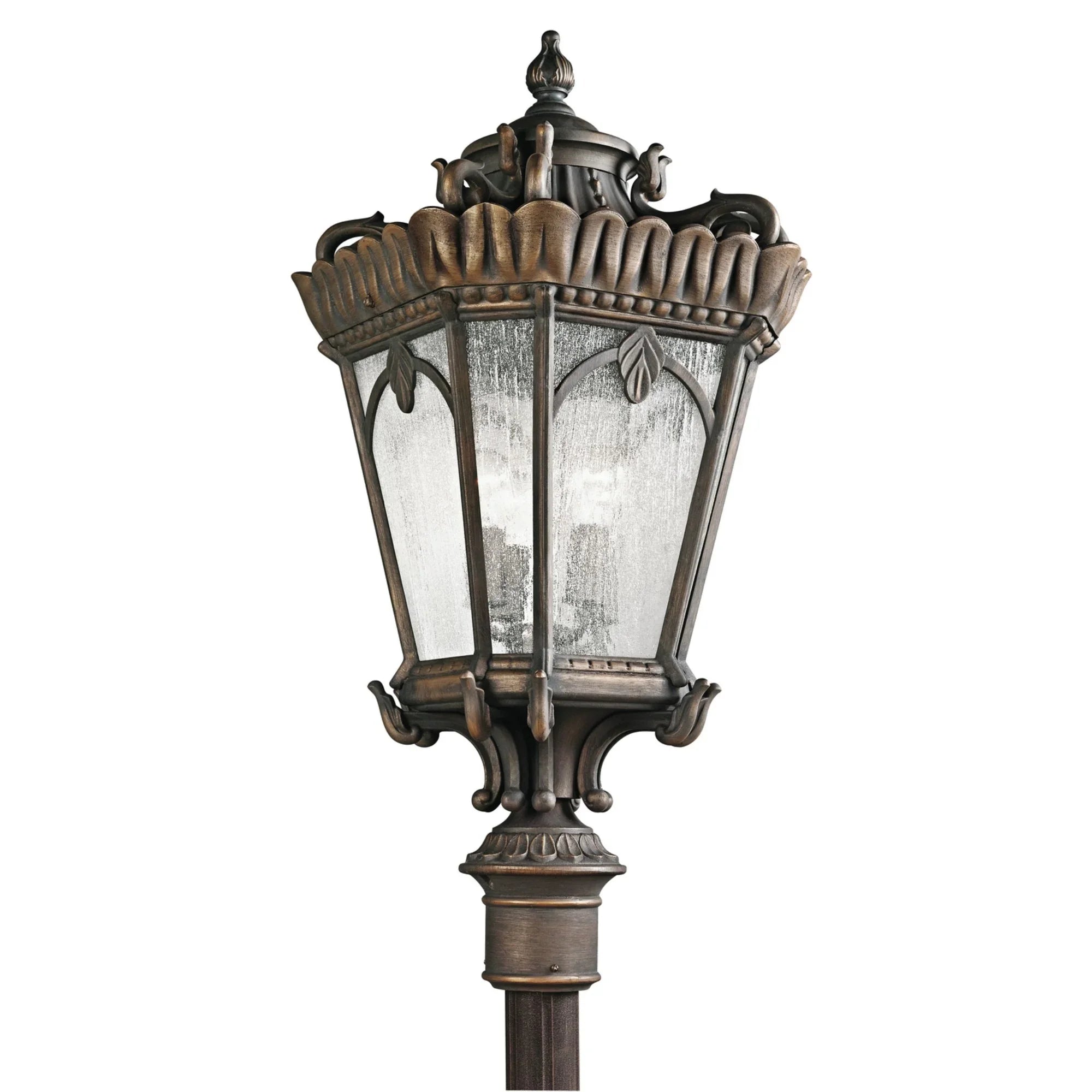 Tournai 38" 4-Light Outdoor Post Light, Londonderry Finish - Bees Lighting