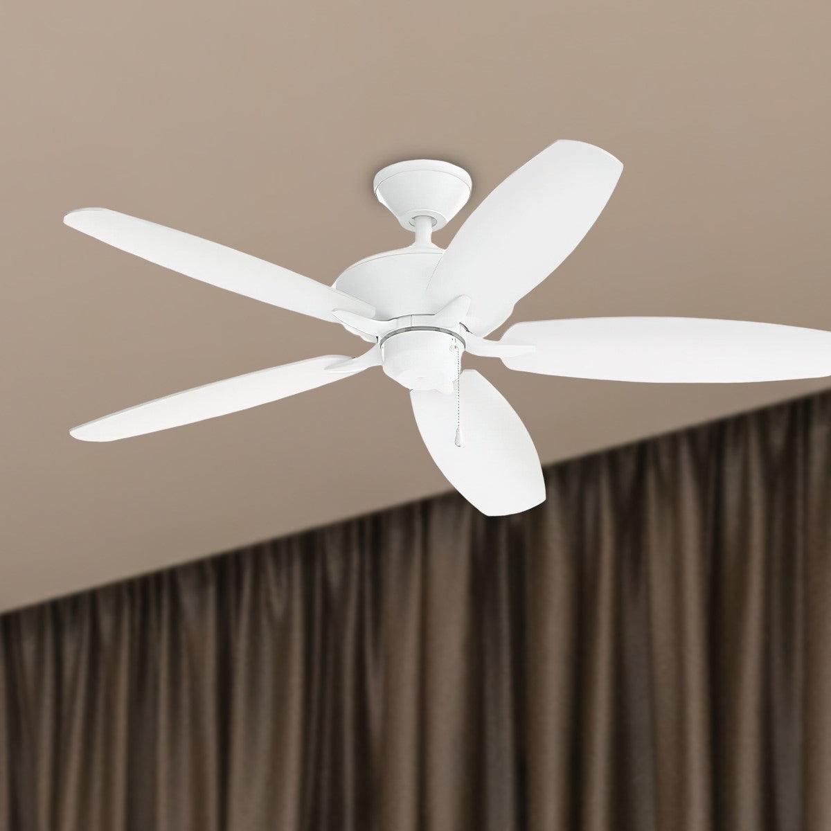 Renew Patio 52 Inch Indoor/Outdoor Ceiling Fan With Pull Chain