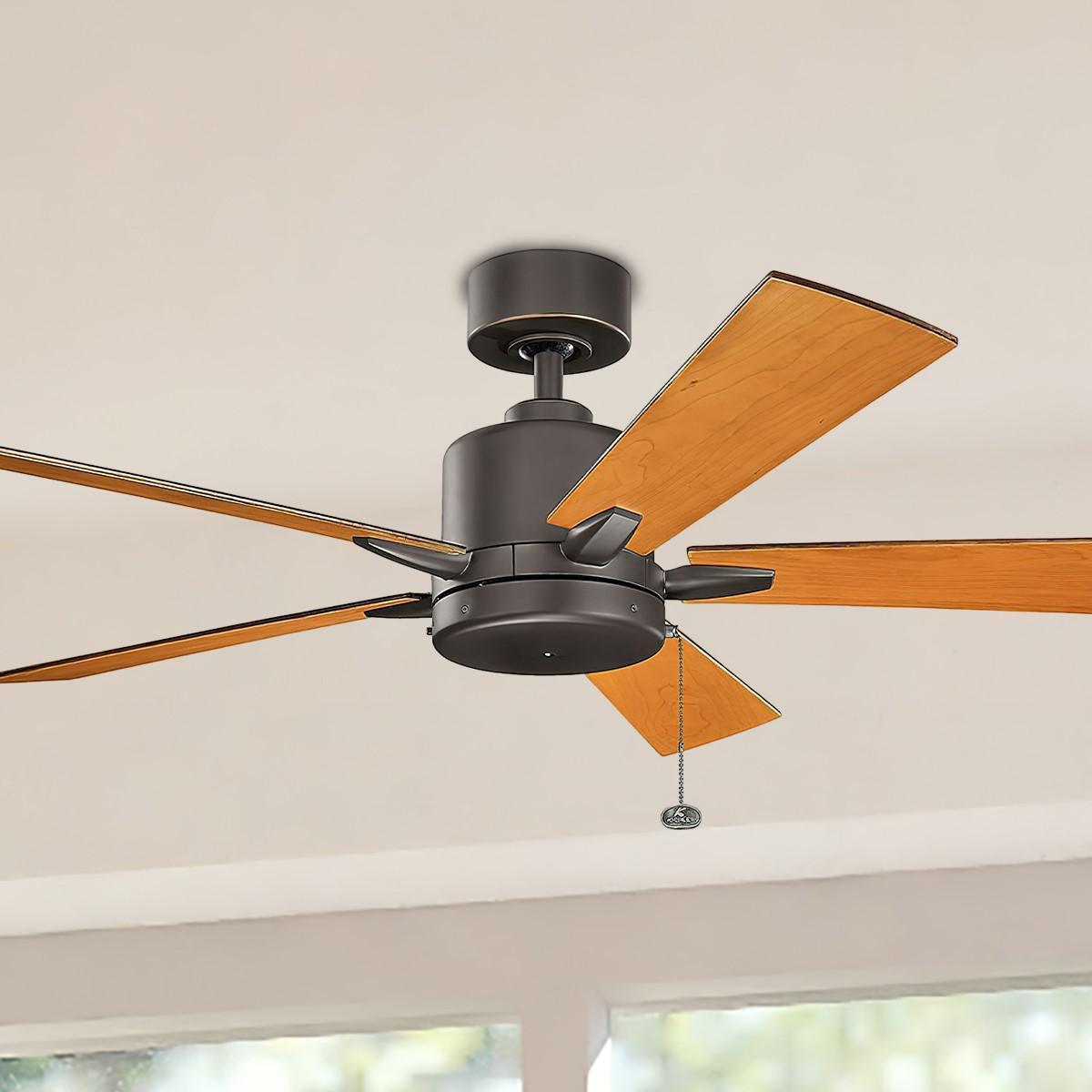 Lucian II 52 Inch Ceiling Fan With Pull Chain - Bees Lighting