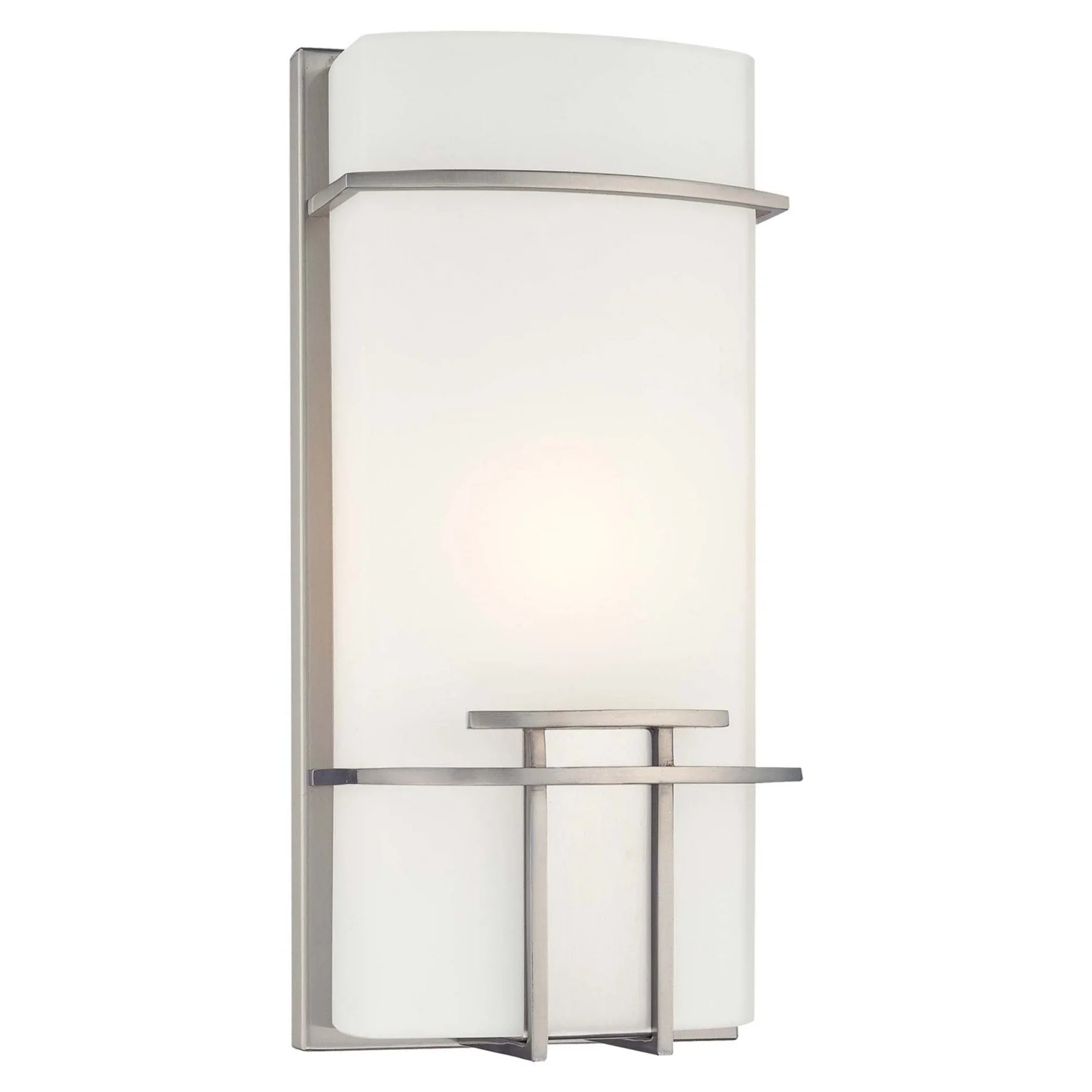 George Kovacs 14" Wall Sconce, Brushed Nickel Finish - Bees Lighting