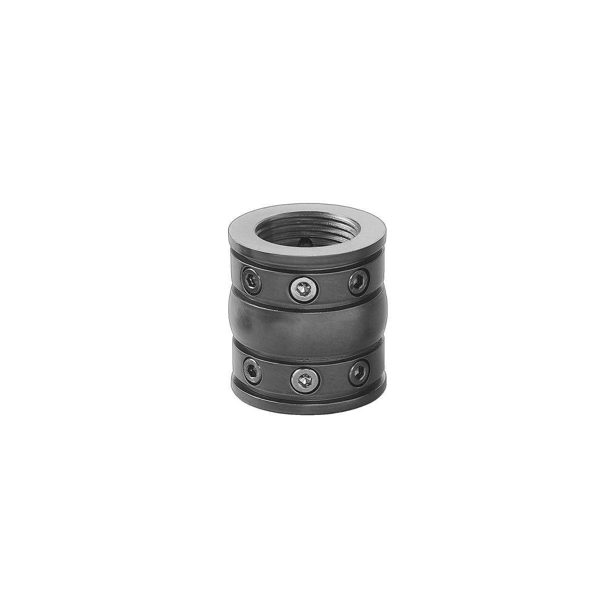 Decorative Ceiling Fan Coupler, Anvil Iron Finish - Bees Lighting