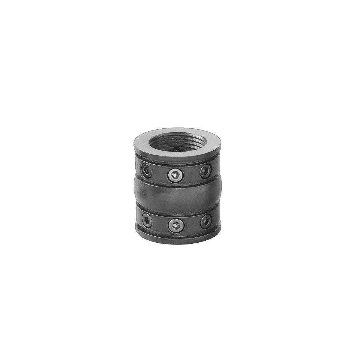 Decorative Ceiling Fan Coupler, Distressed Black Finish - Bees Lighting