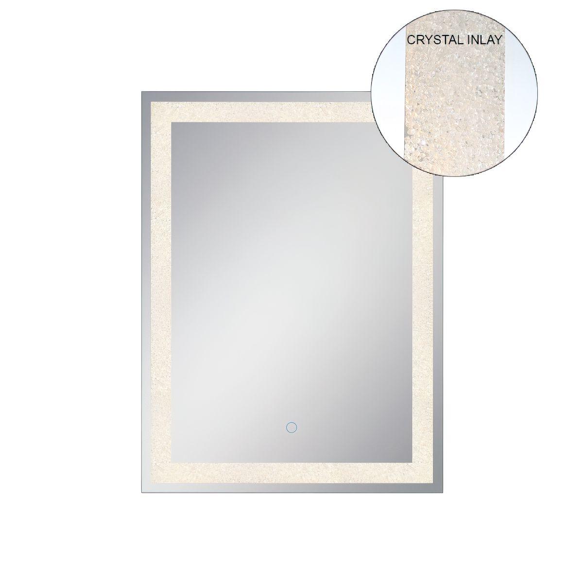 Silvana 24 In x 32 In. LED Wall Mirror - Bees Lighting