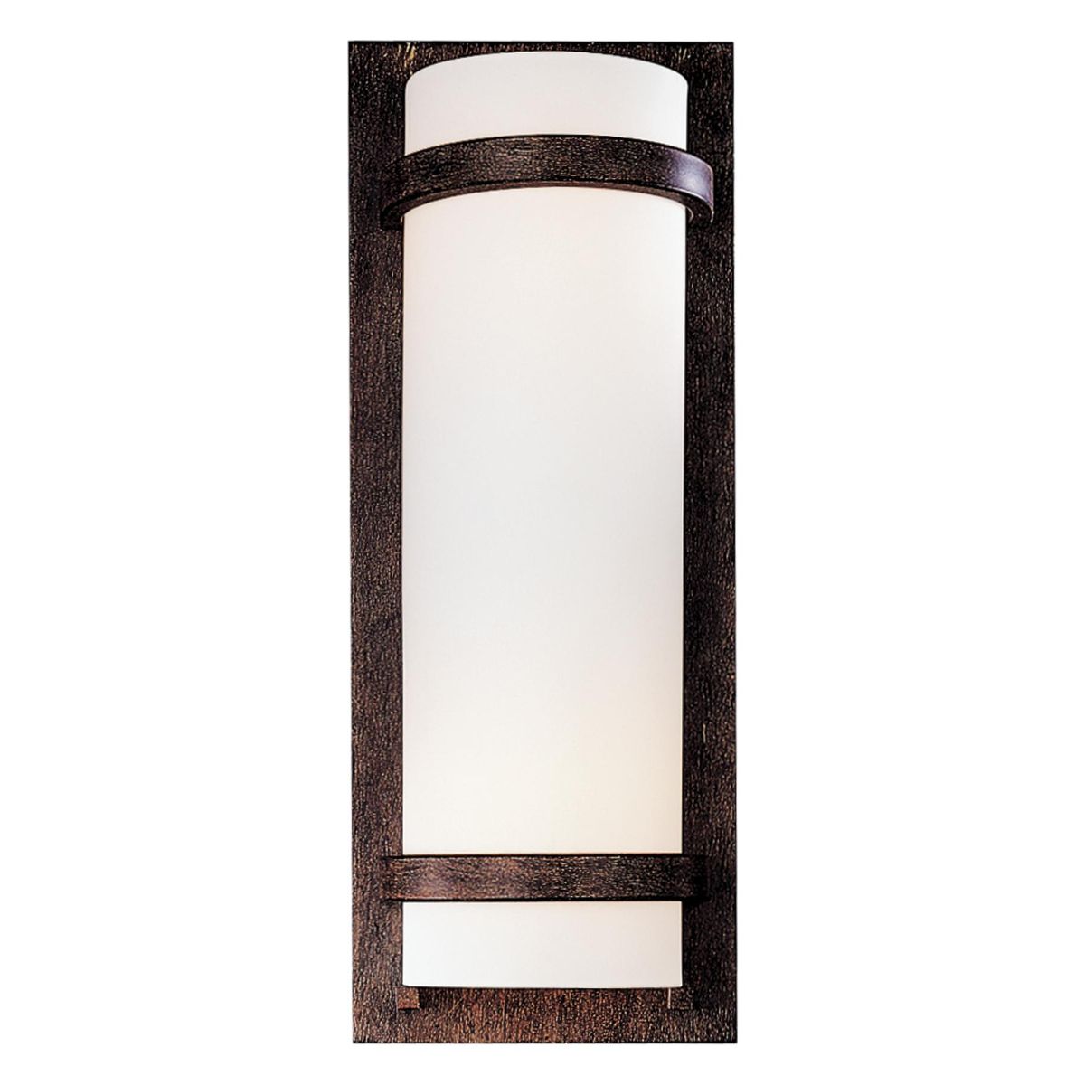 Fieldale Lodge 17 in. Wall Light Iron Oxide finish - Bees Lighting