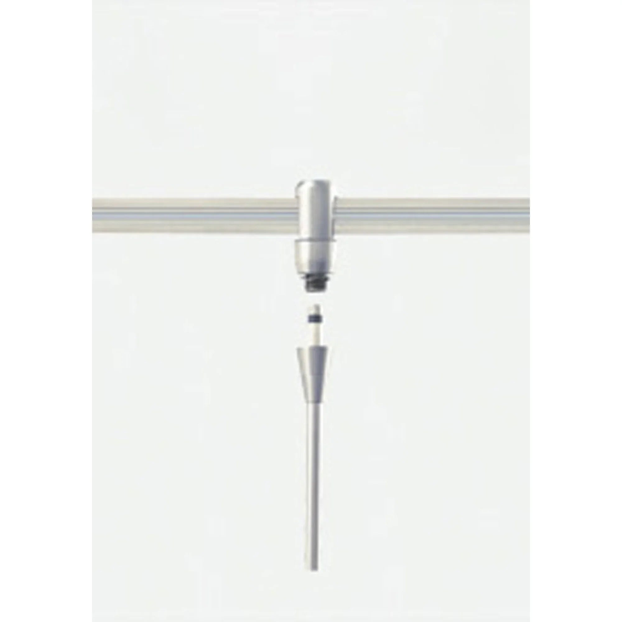 Monorail Freejack Connector, Satin Nickel Finish - Bees Lighting