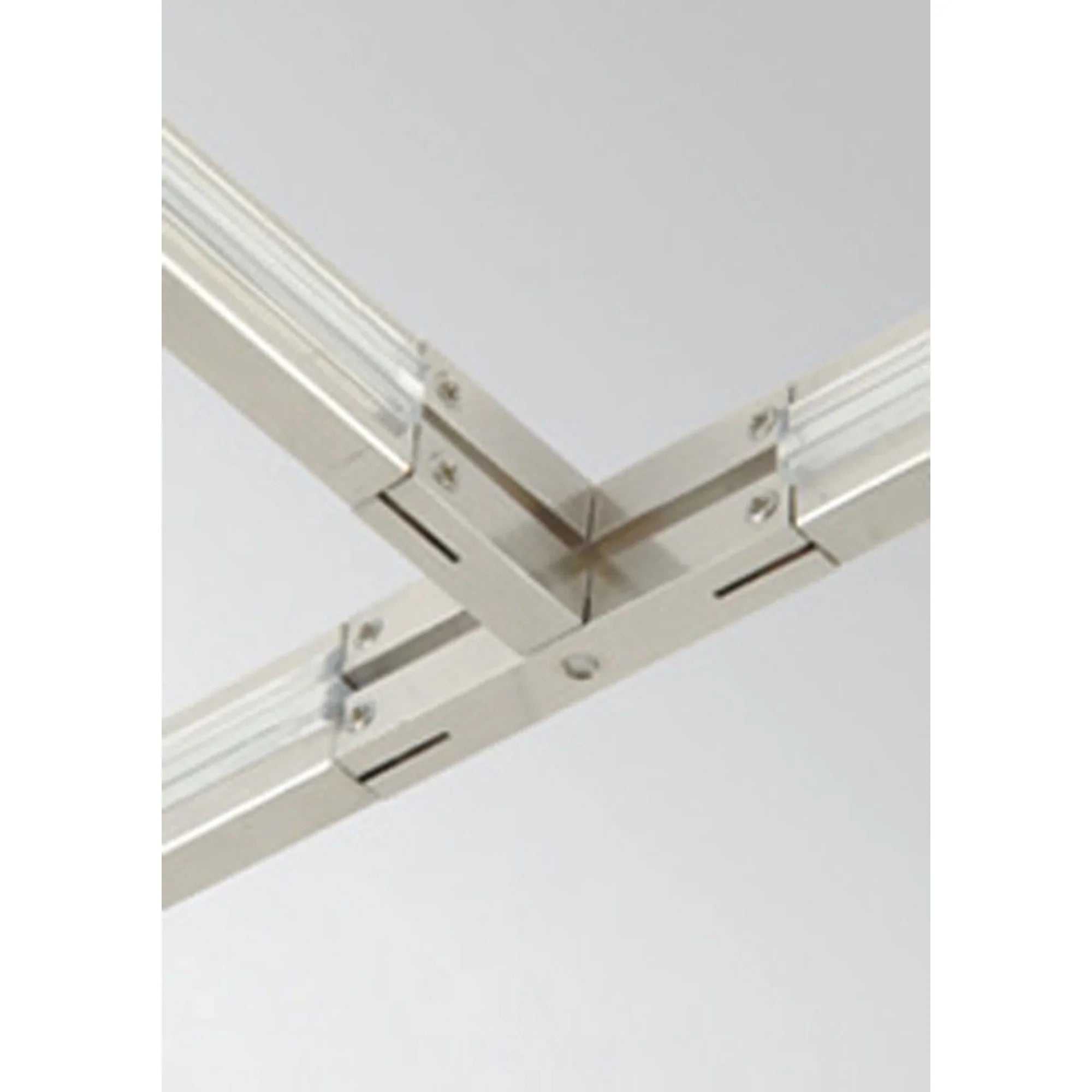 Monorail T Connector, Satin Nickel Finish - Bees Lighting