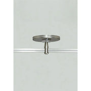 MonoRail 4" Round Power Feed Canopy Single-Feed, Antique Bronze Finish - Bees Lighting